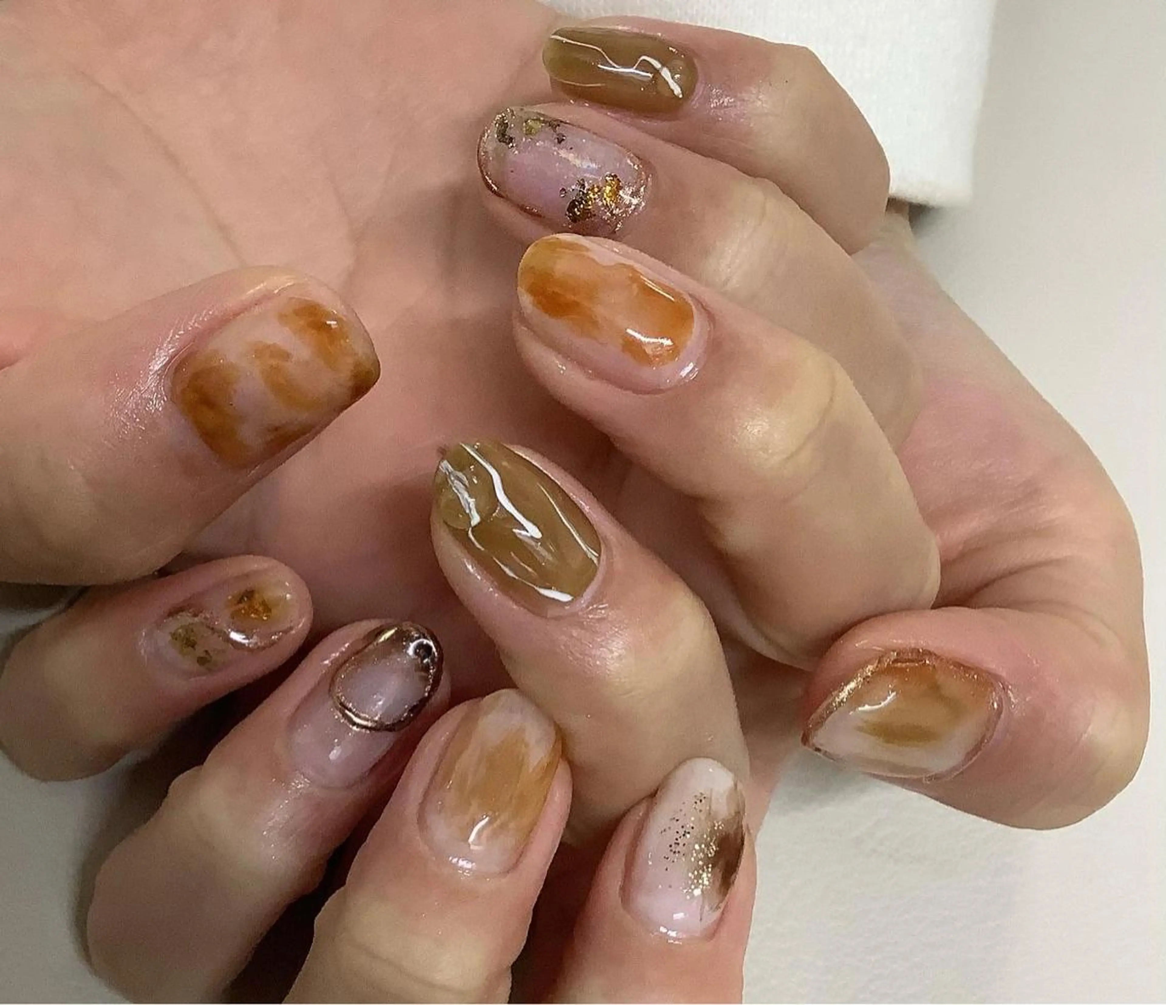 ネイル ハンドネイル 横尾 麻里のネイルデザイン