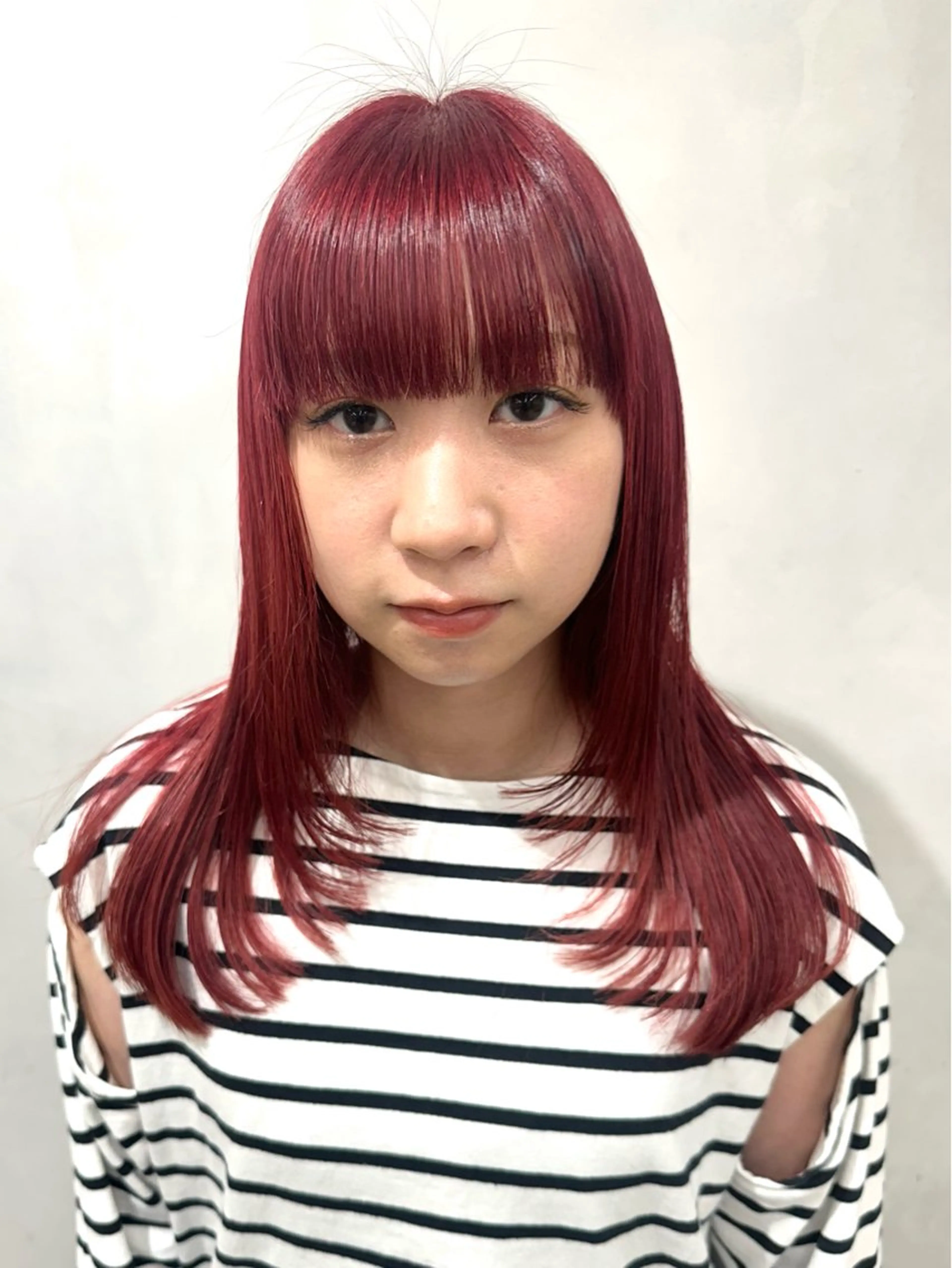 セミロング カラー カット ヘアカラー トリートメント デザインカラー/パー マ🦖外岡咲希🦖のヘアスタイル