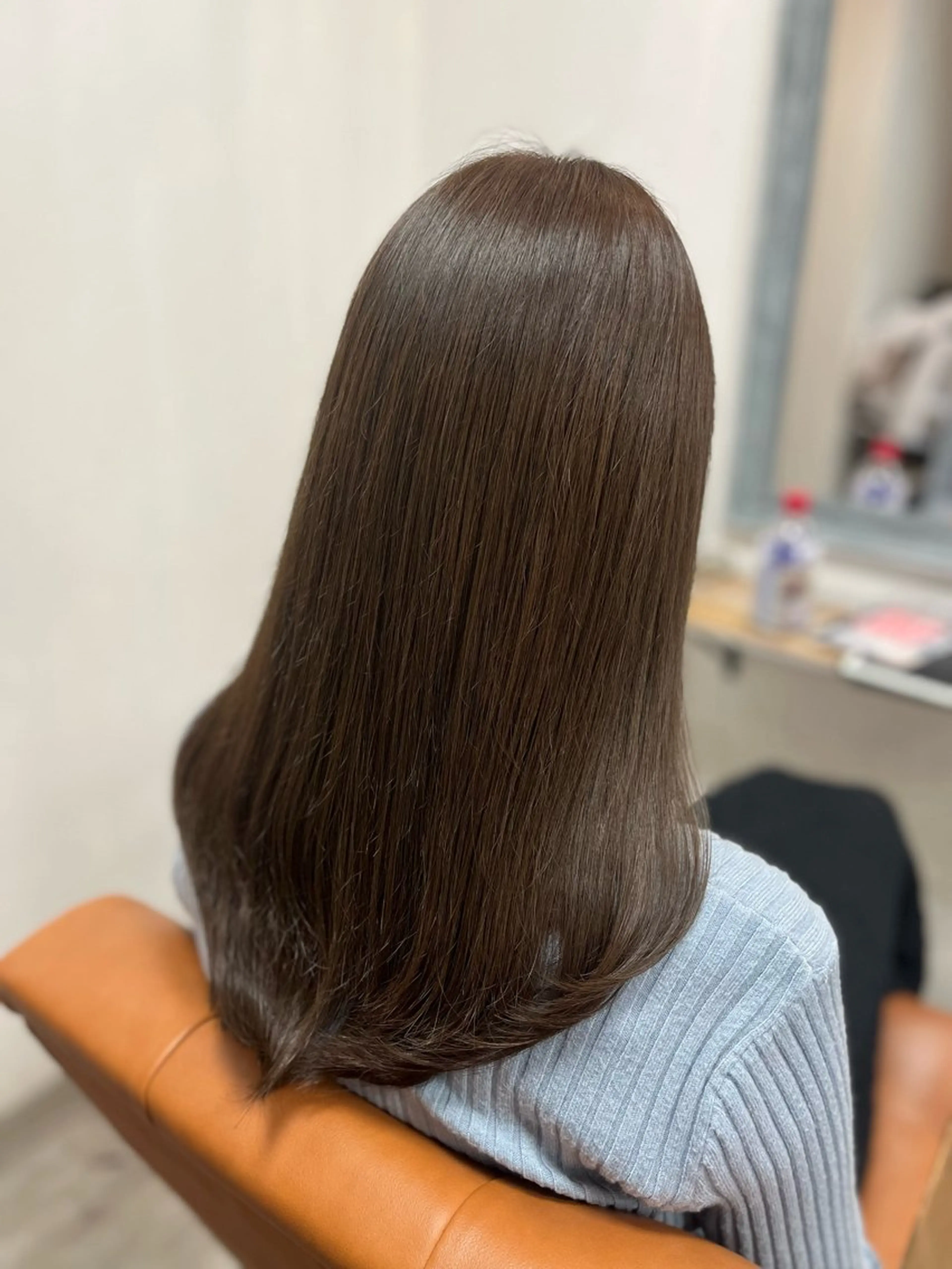 ロング カット ヘアカラー トリートメント AYU (ému) 伏見/髪質改善のヘアスタイル