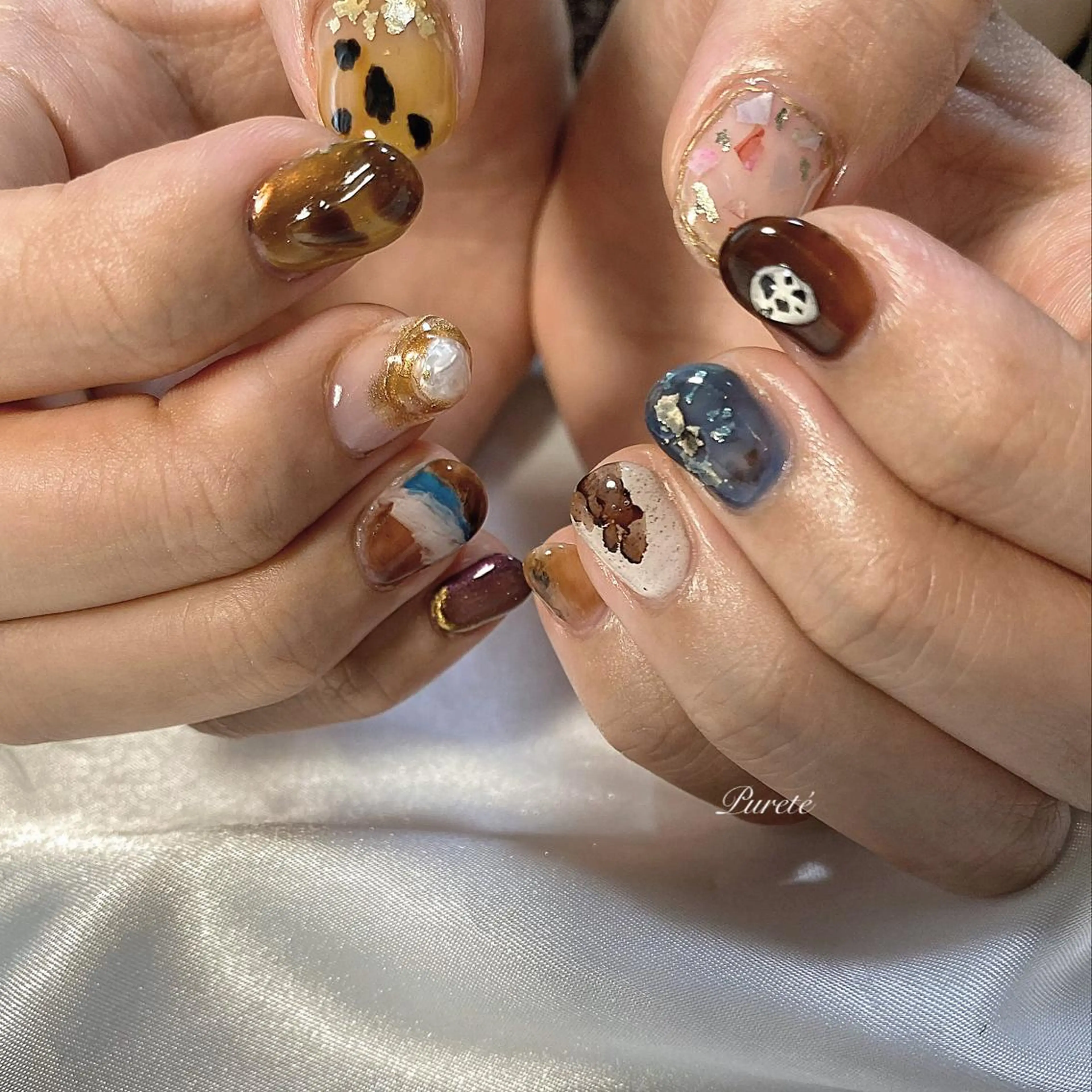 ネイル ハンドネイル nailsalon Puretéのネイルデザイン