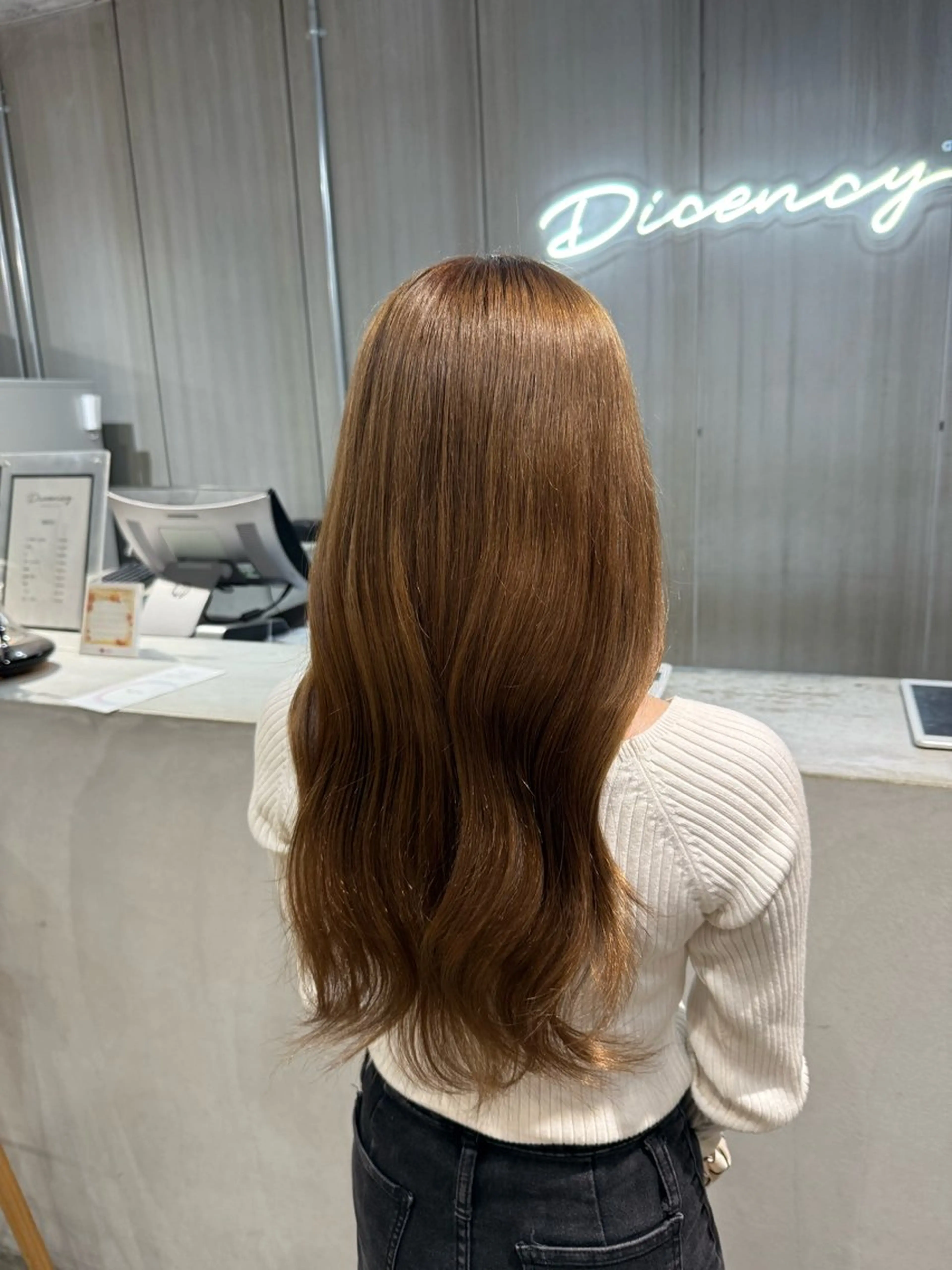 カラー ブラウンカラー ヘアカラー トリートメント Dicency所属・小倉/髪質改善 /カラー/五郡 陽菜のヘアスタイル