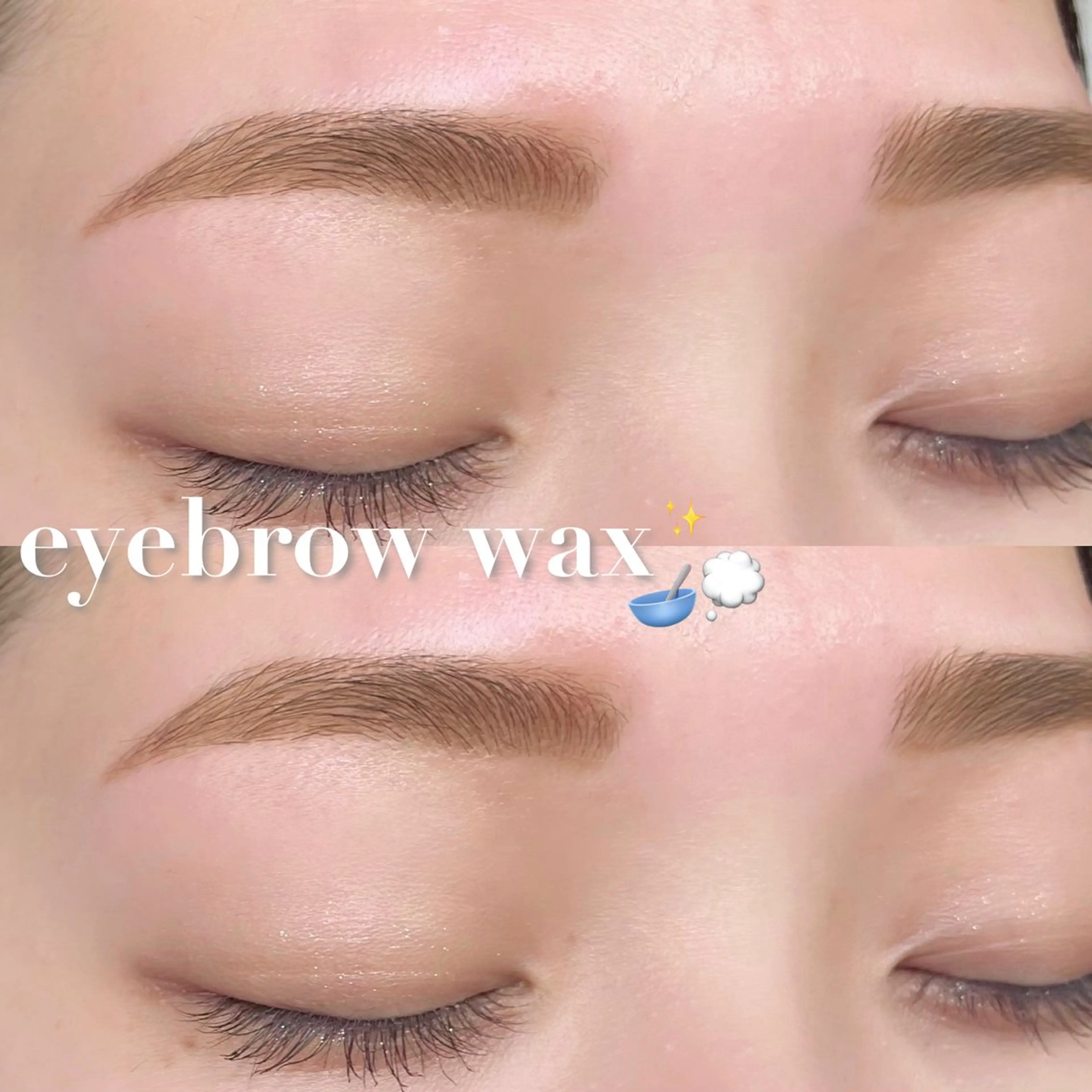 アイブロウ 眉毛ワックス脱毛 signpost 🕊️小林のマツエク・マツパデザイン