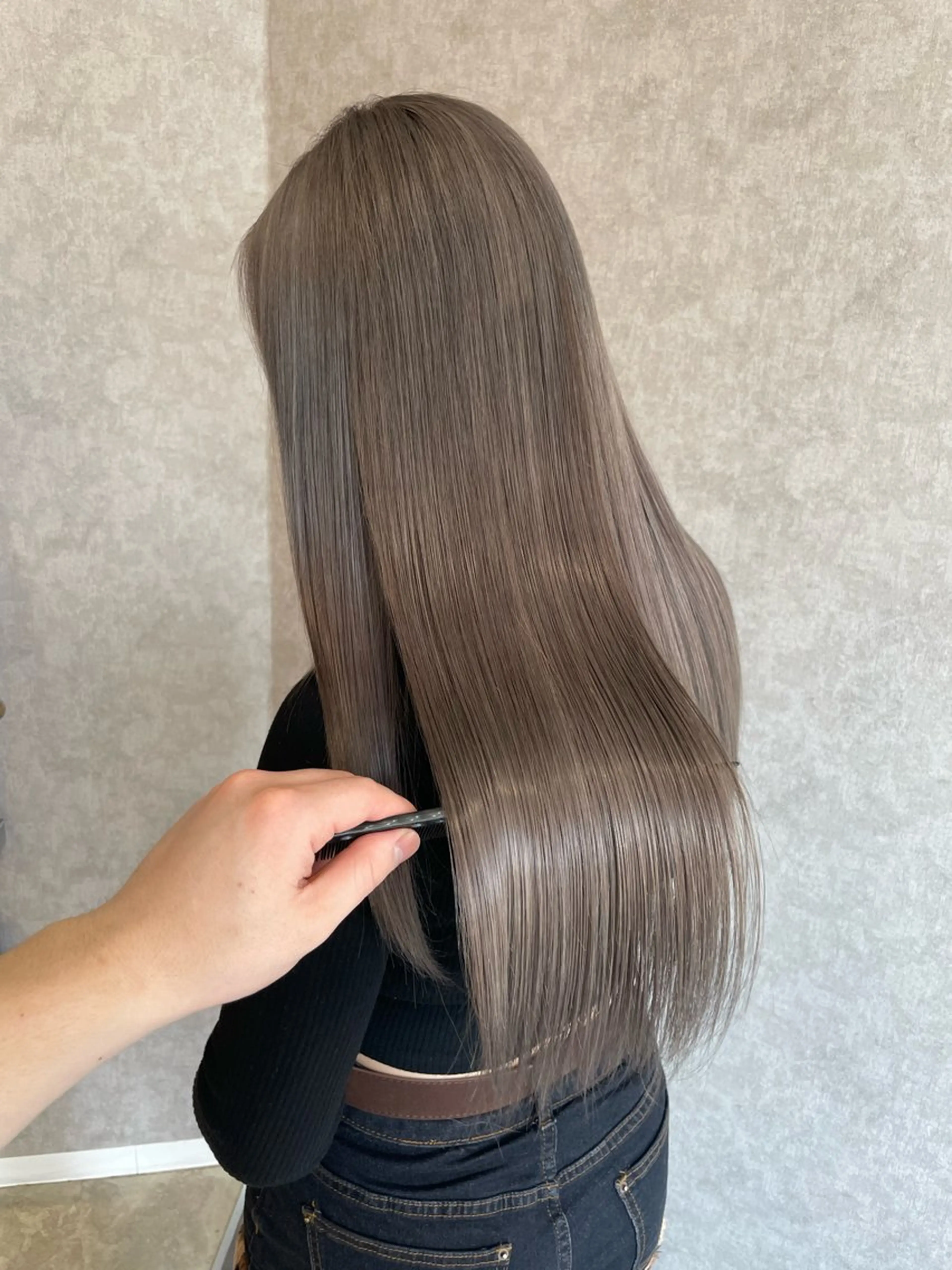 ロング カラー ヘアカラー ハイトーン/髪質 改善特化　Kaitoのヘアスタイル