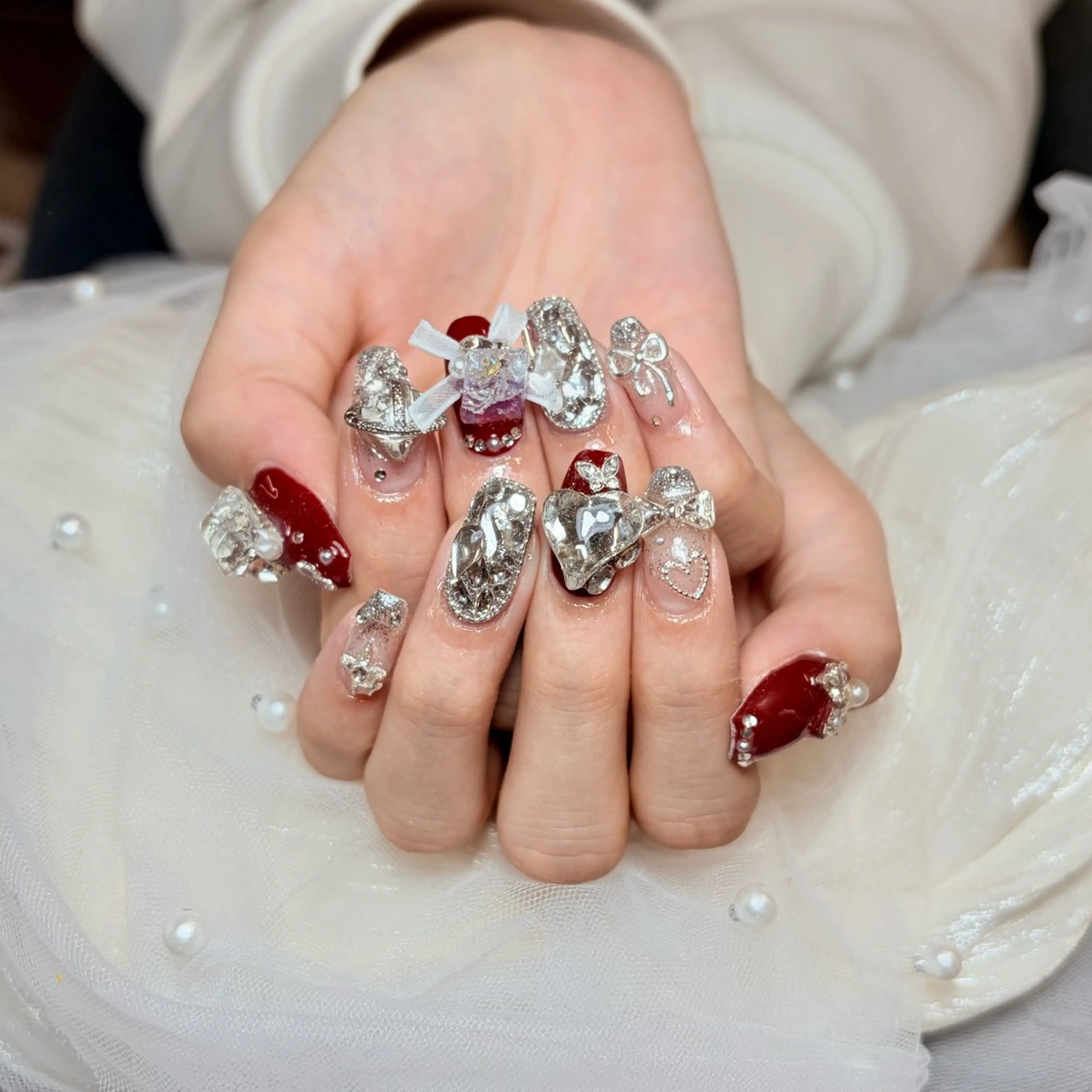 ネイル ハンドネイル 🐰Lemode🤍 パラジェル取扱店のネイルデザイン