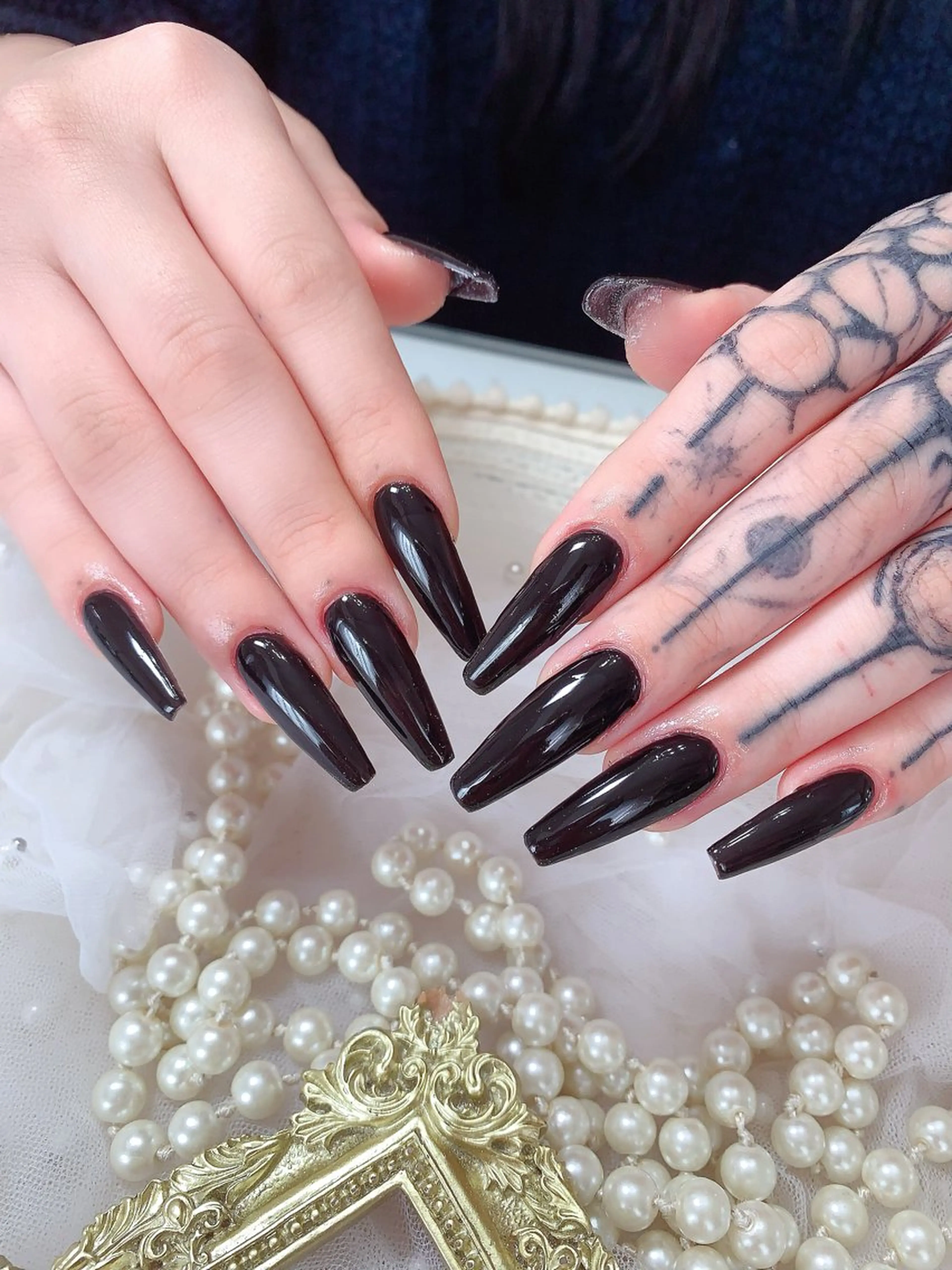 ネイル 桜ネイル フットネイル ジェルネイル 韓国ネイル ラメ(グリッター) ハンドネイル ネイルサロンAiri 長さ出し·シンプルのネイルデザイン