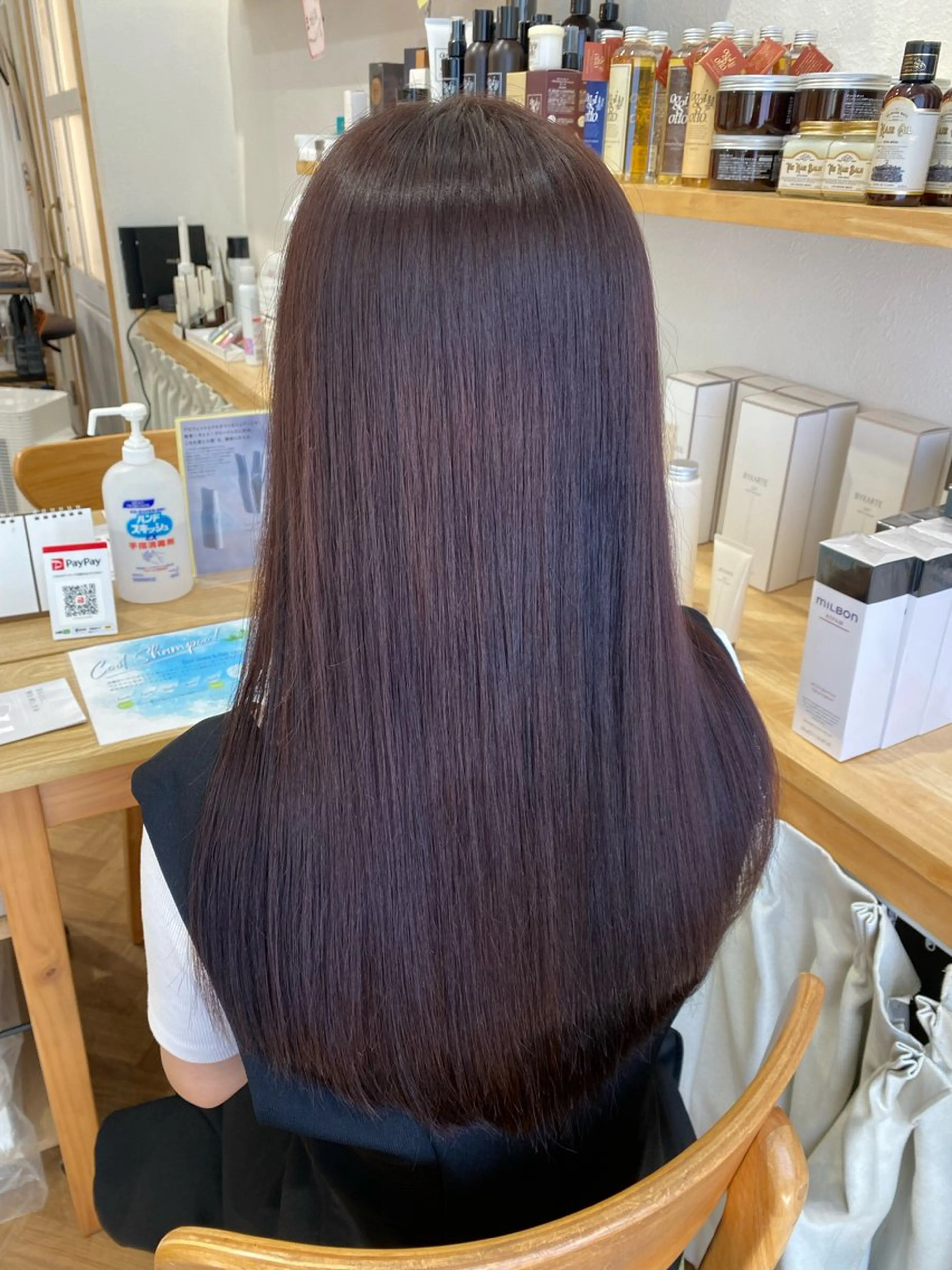 Aujua炭酸スパ+Aujua 4stepトリートメント🧖🏻♀️18種類から髪質に合うものをお選びします💫の写真