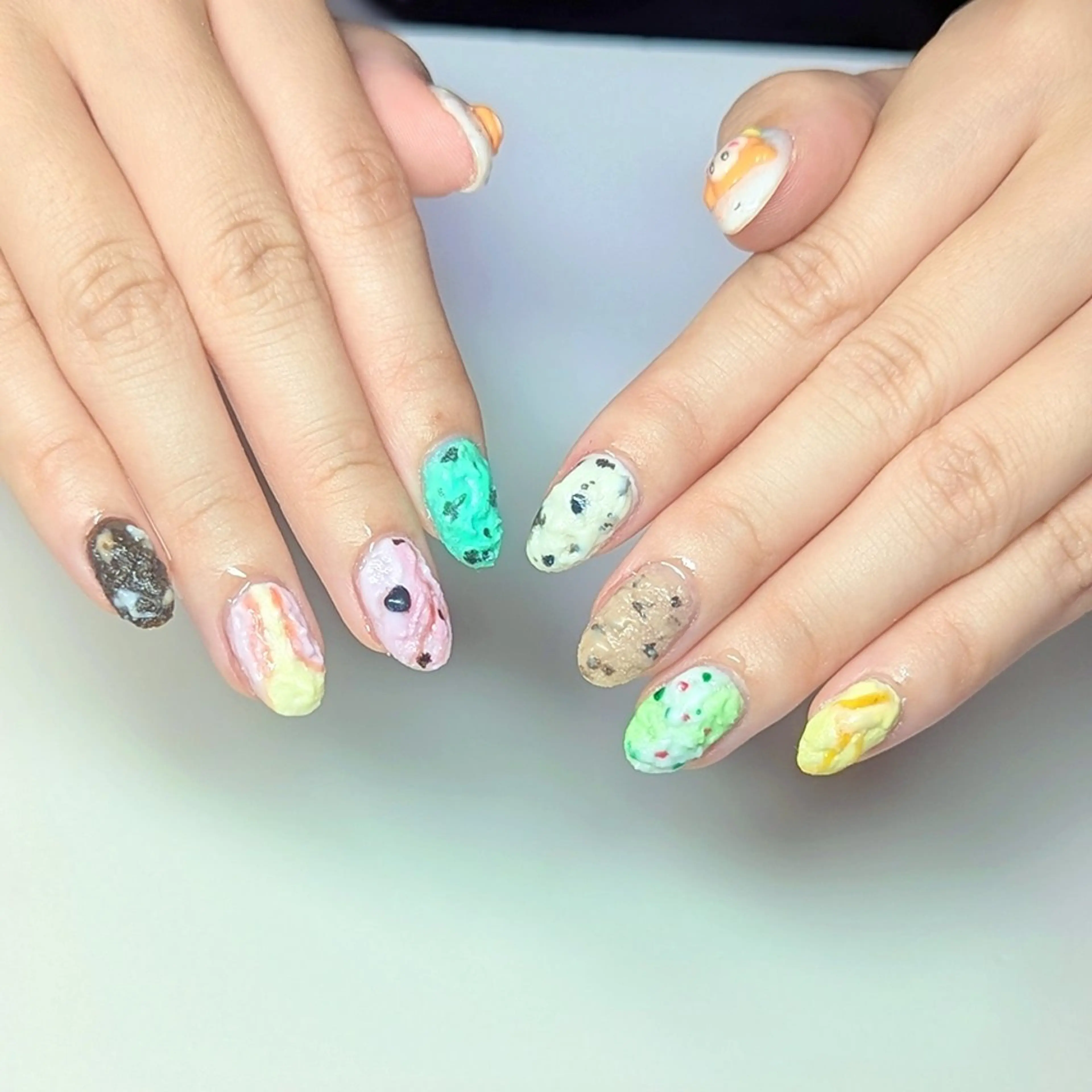 ネイル ハンドネイル クロキ 。のネイルデザイン