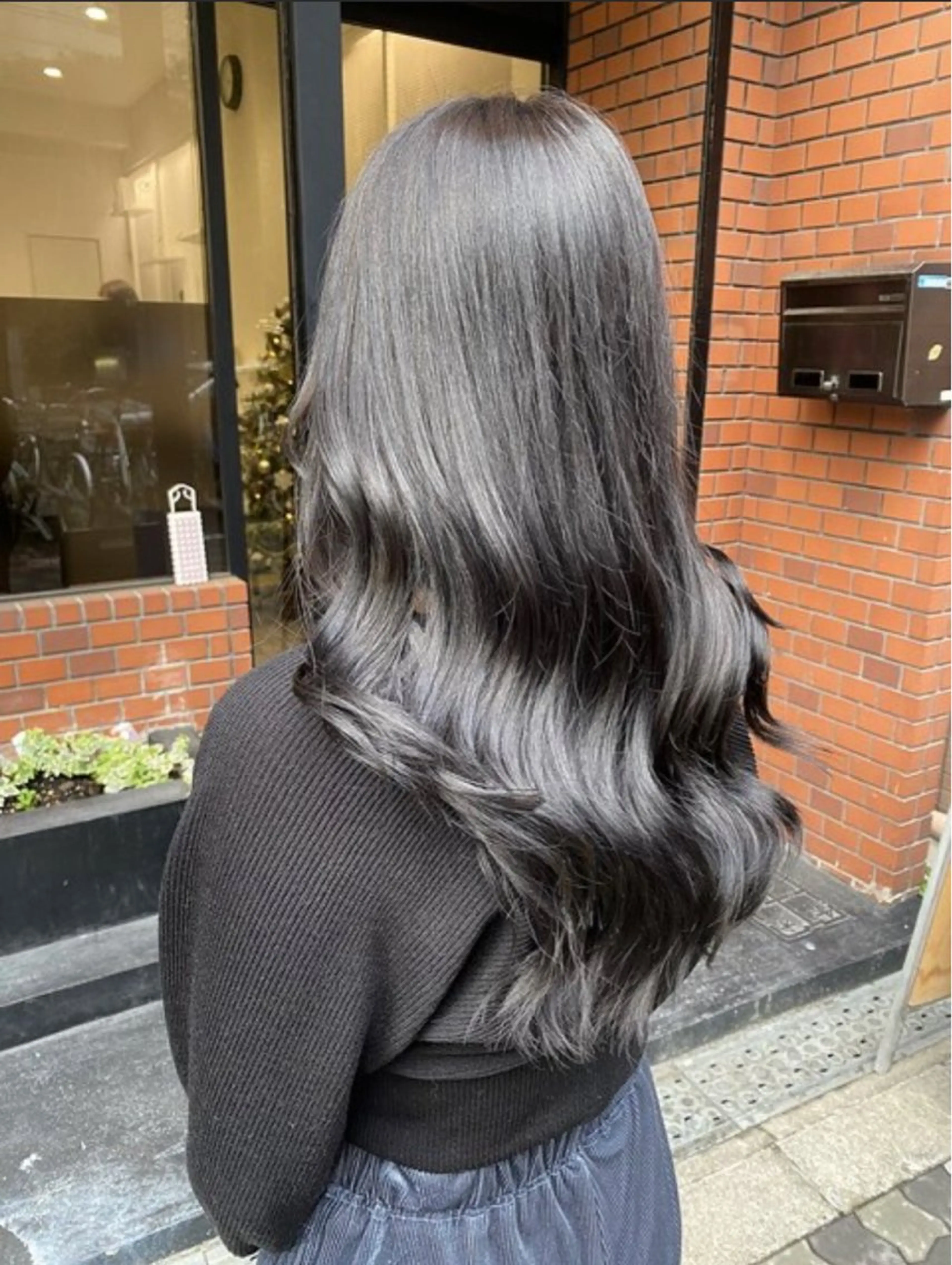 «艶感抜群🌷💕»ボタニカルカラー🥣🐬+美潤トリートメント🫧🪞の写真