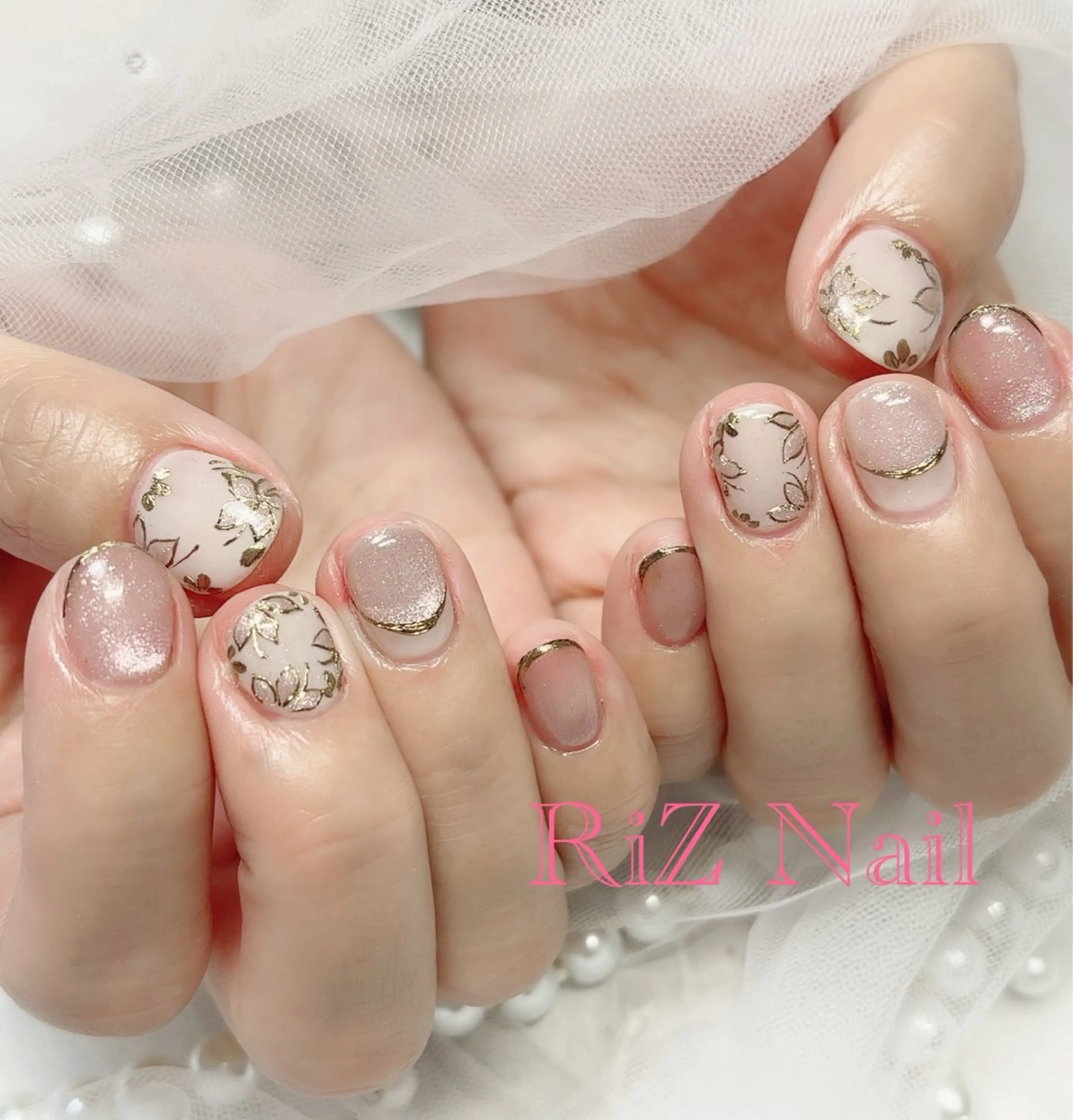 ネイル 持ち込み RiZ nail salonのネイルデザイン