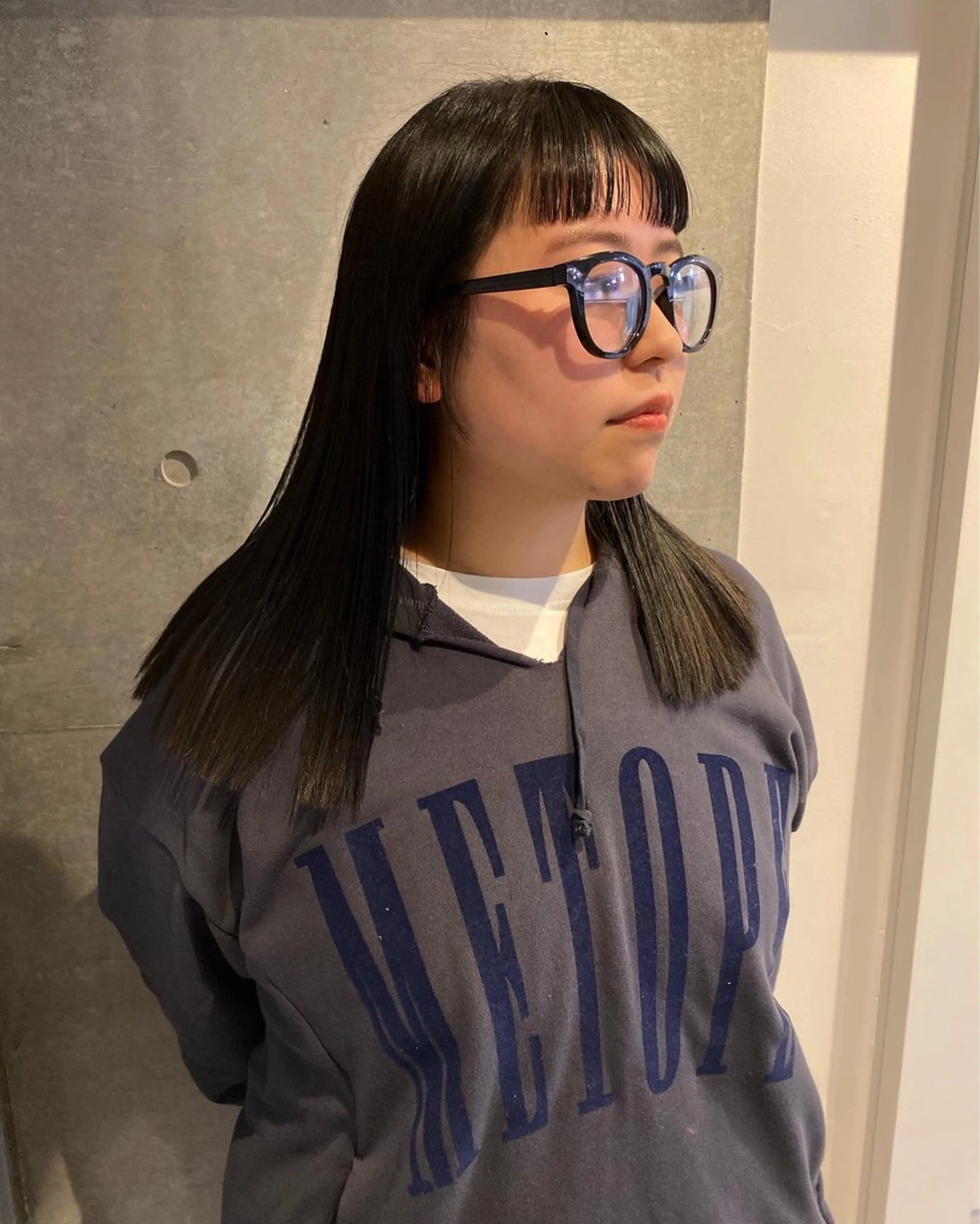 透明感シングルカラー＋2stepトリートメント🎀の写真