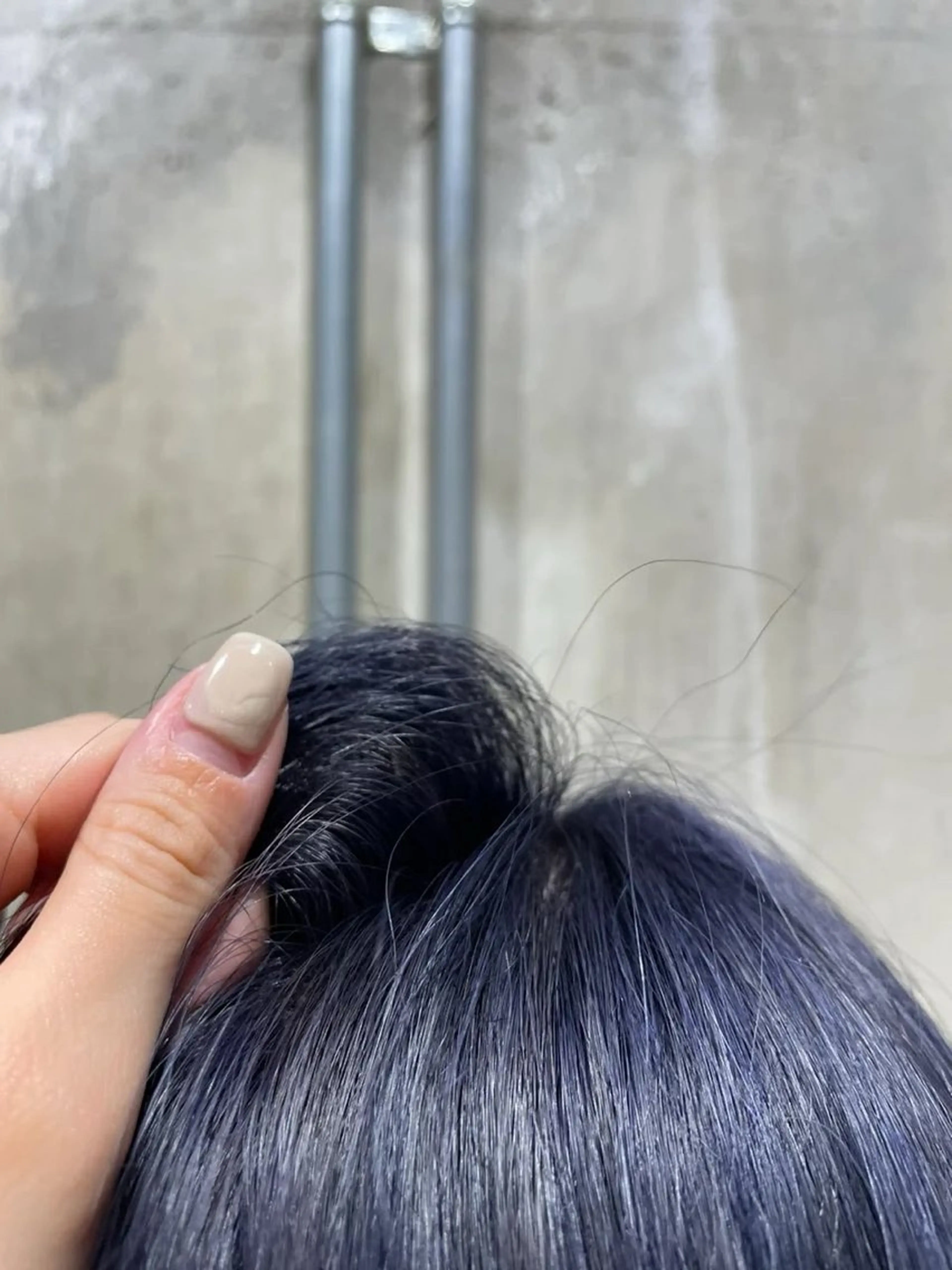 ショート カラー ネイビーカラー ワタナベ アオイのヘアスタイル