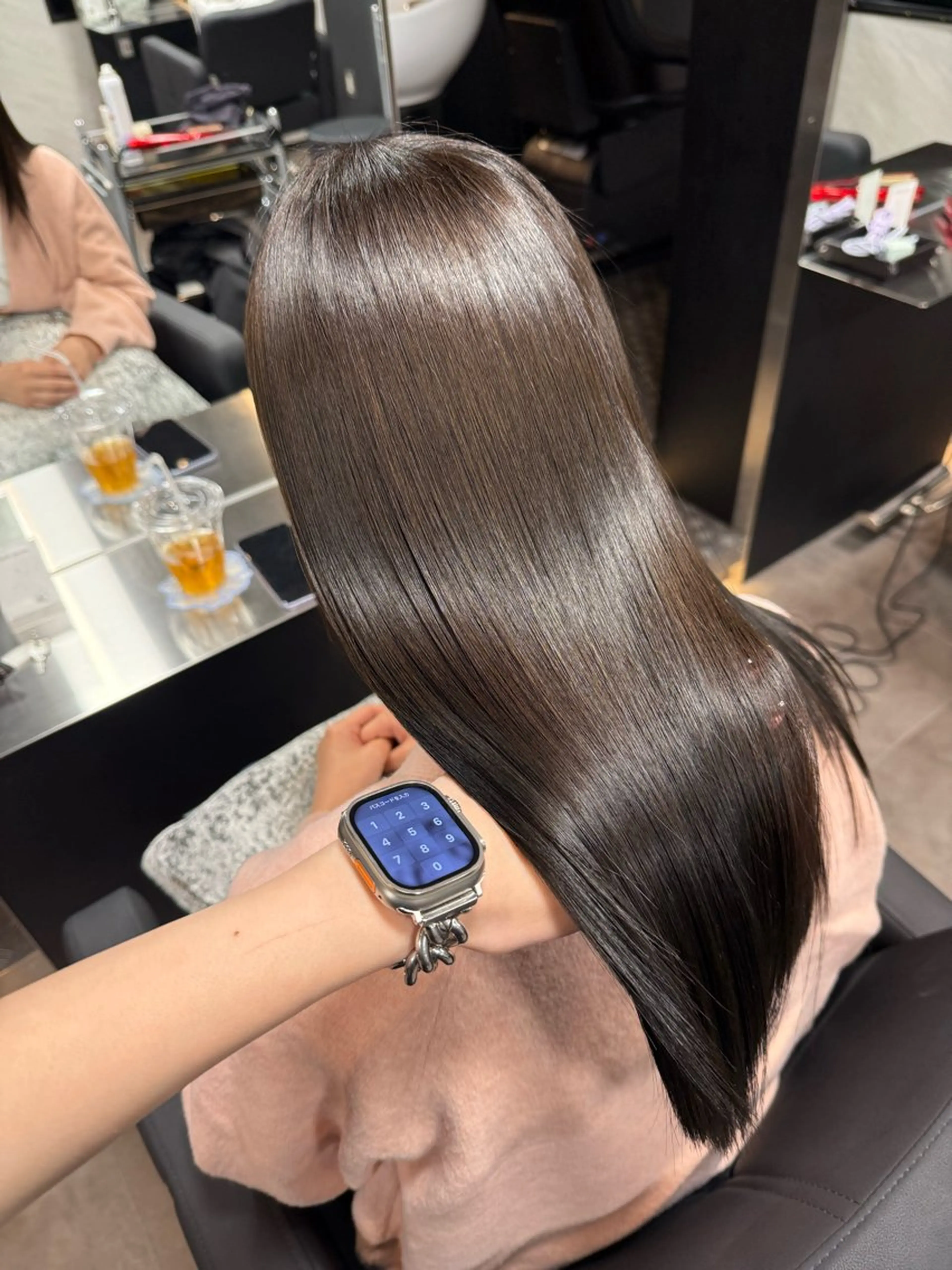 ⚠️限定価格🍂地毛風カラー＋内部補修3stepトリートメント🍂 伸びた地毛に合わせて塗ることも可能⭕️の写真