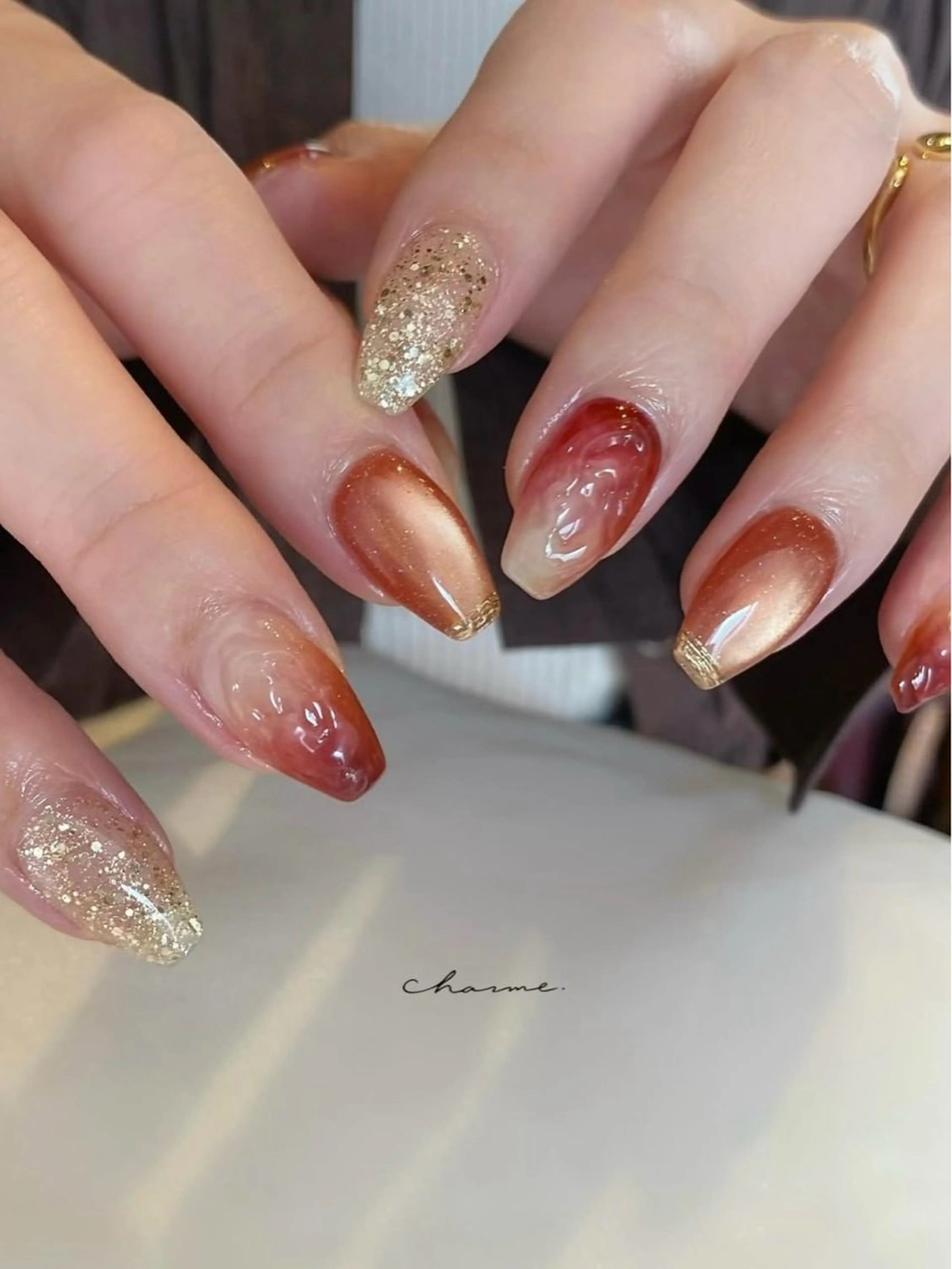 ネイル ハンドネイル nailsalon CHARME所属・CHARME MIYUのネイルデザイン