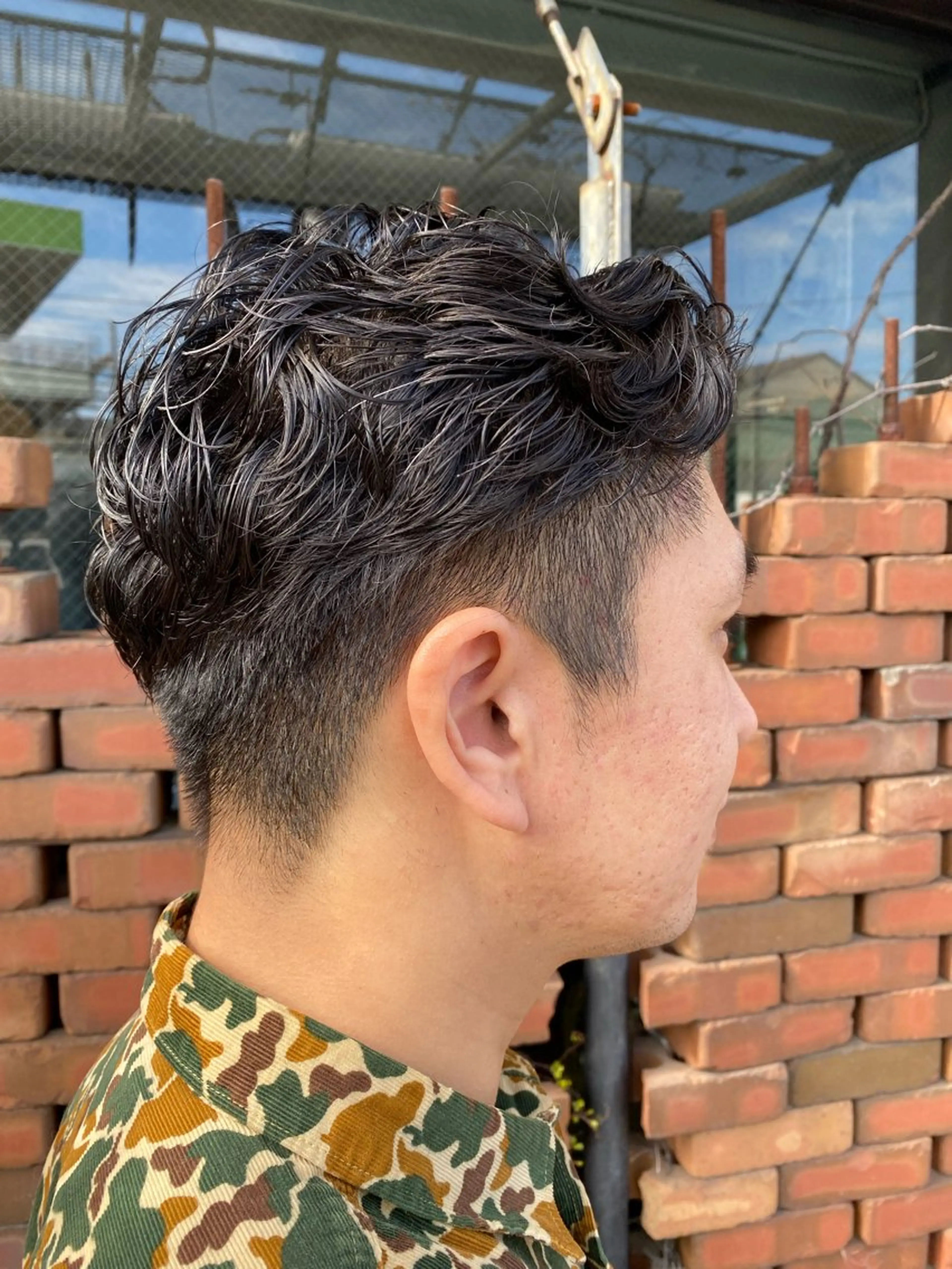 パーマ メンズ auRa  【大宮】 上形 龍也のヘアスタイル