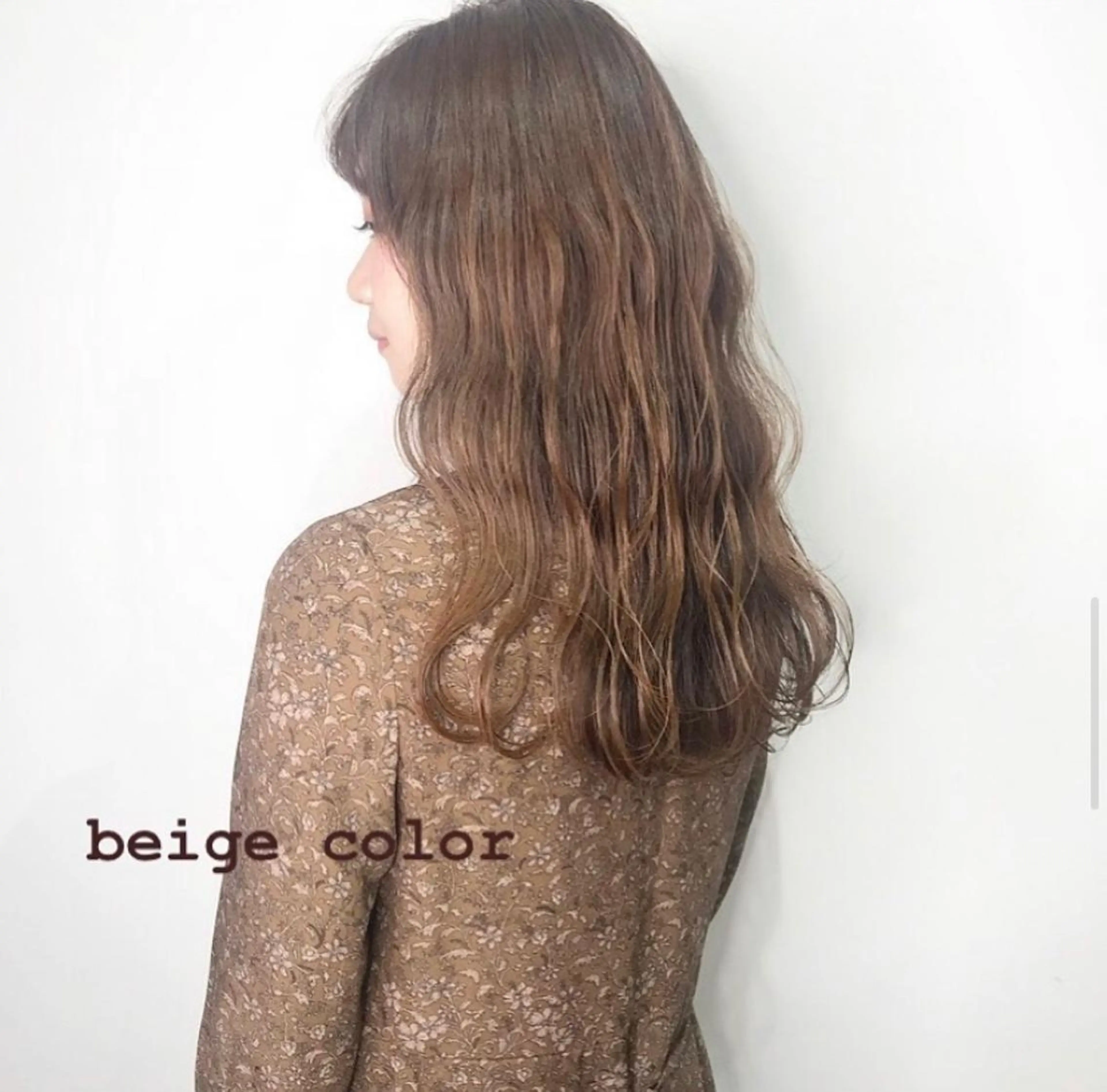 ロング 家里 圭子のヘアスタイル