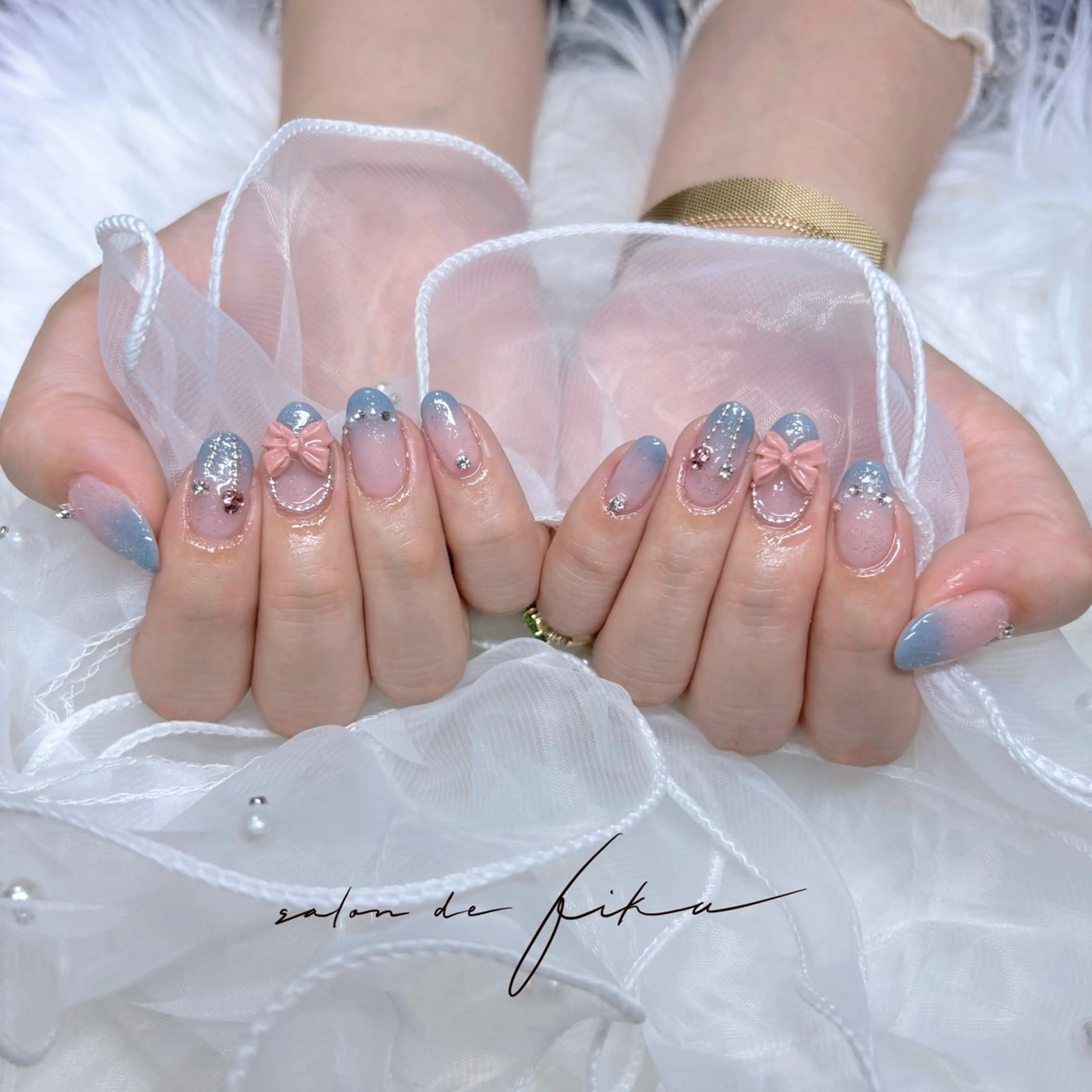 ネイル ハンドネイル 🐝TOMO🎀ིྀ 【パラジェル取扱店】のネイルデザイン