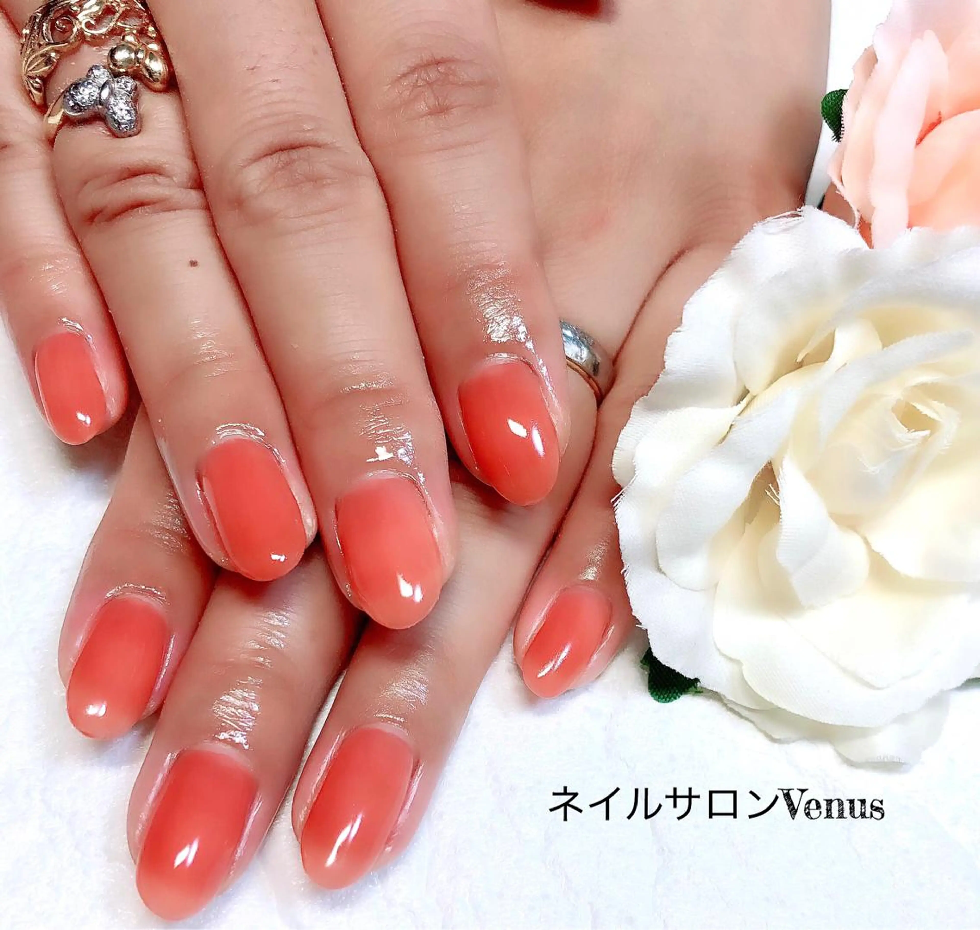 ネイル ワンカラーネイル ハンドネイル Nail salon Venusのネイルデザイン