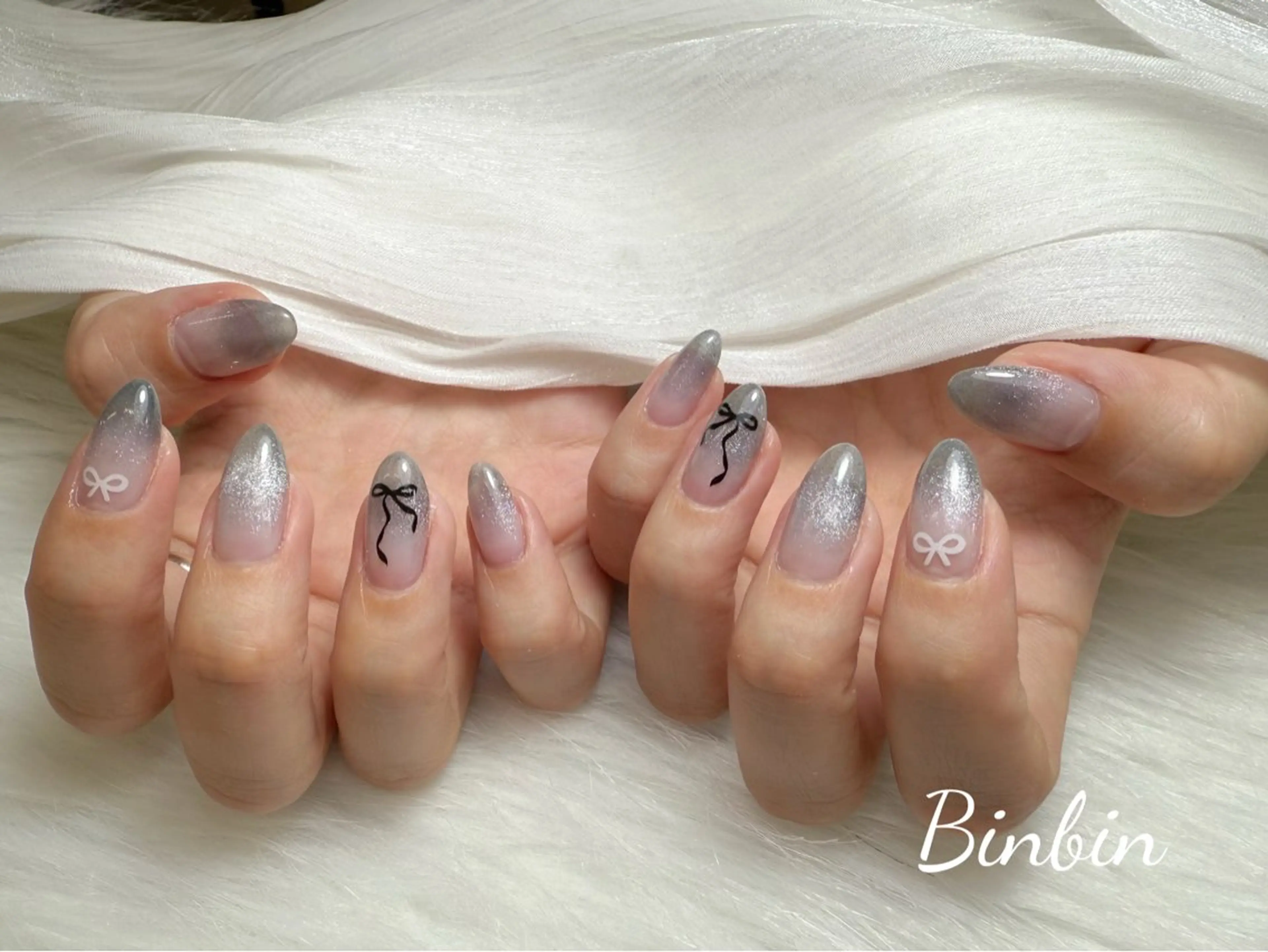 ネイル ハンドネイル ハンドケア Bin Binのネイルデザイン