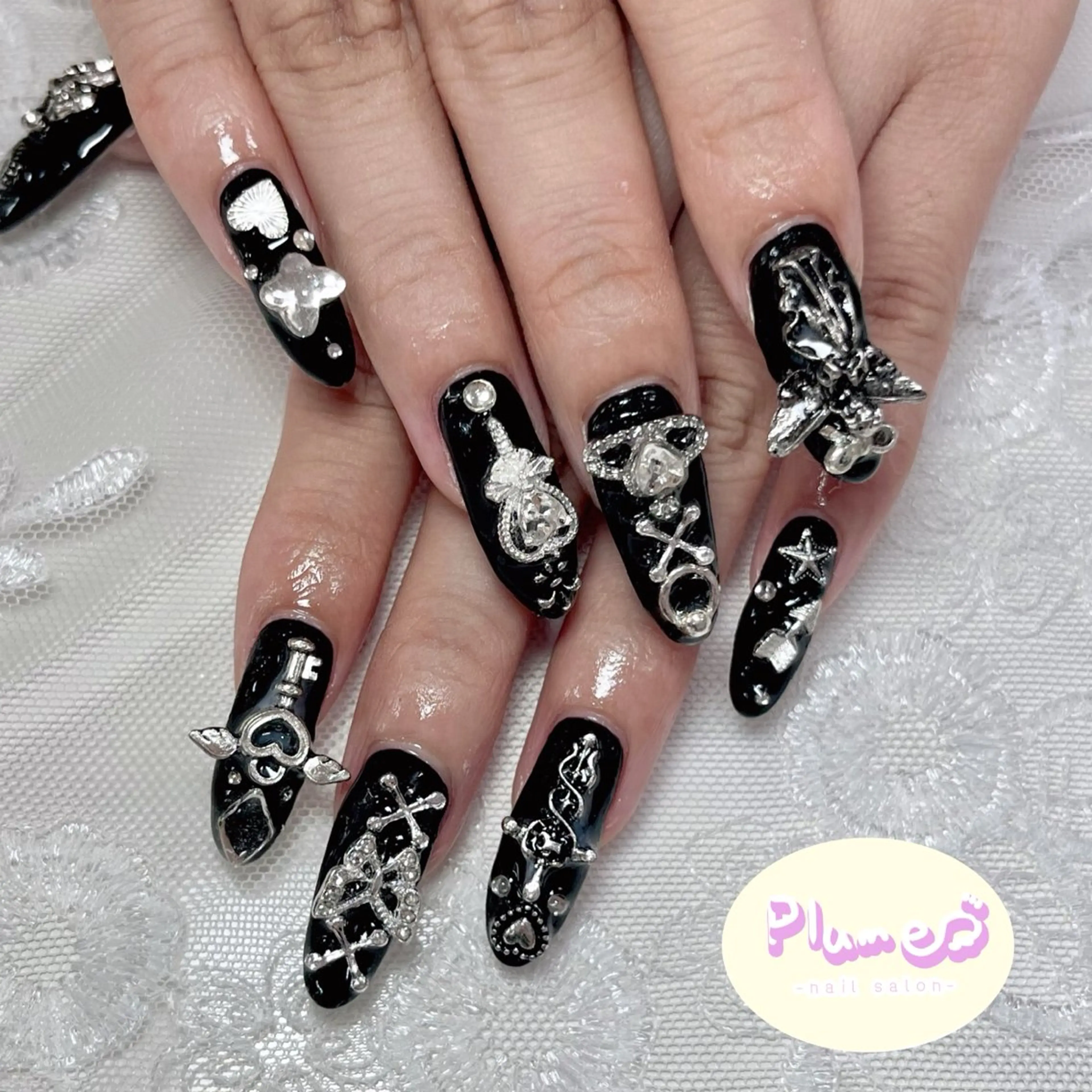 ネイル ハンドネイル plume nail ☆韓国ネイルのネイルデザイン