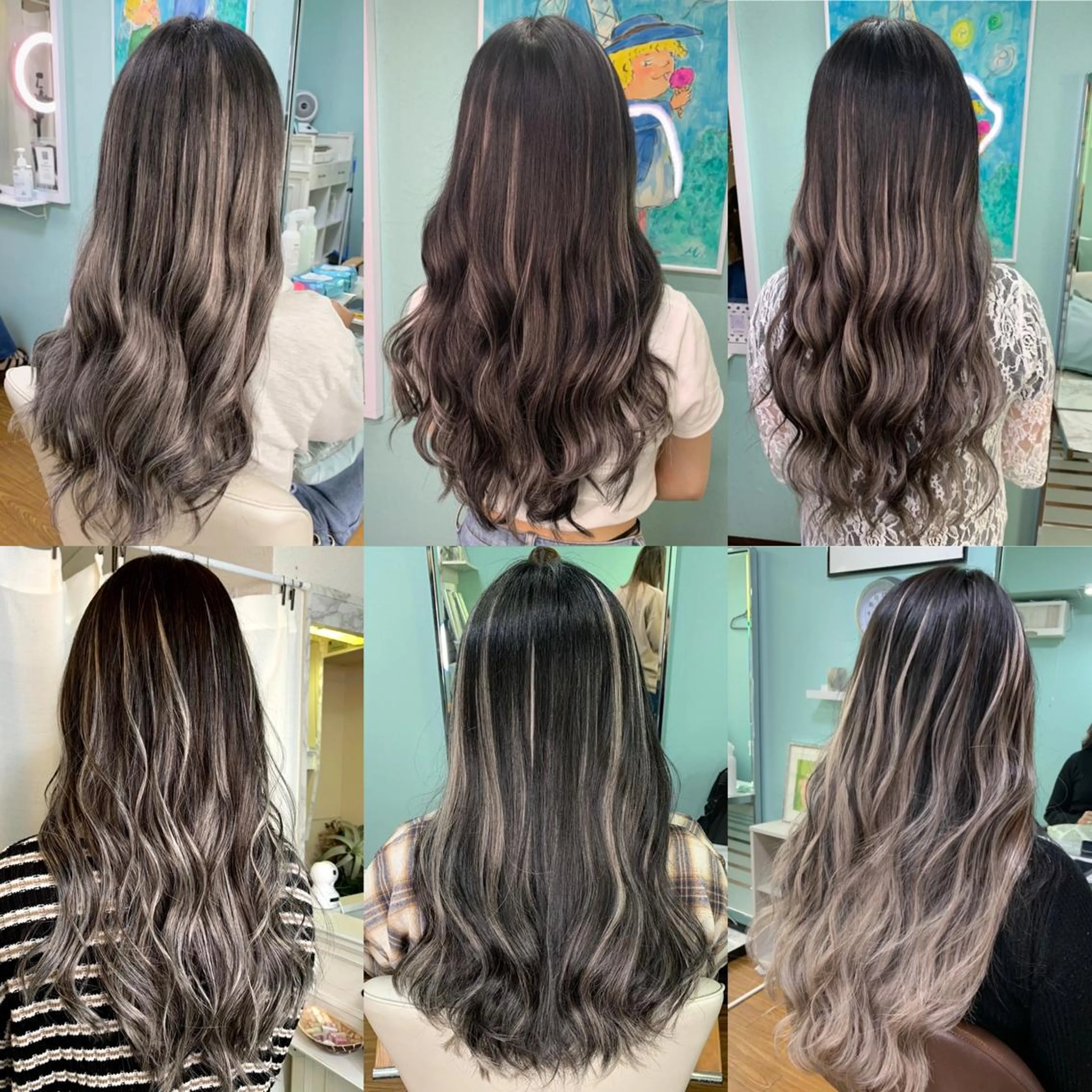 ロング eye エクステ専門店Rのヘアスタイル