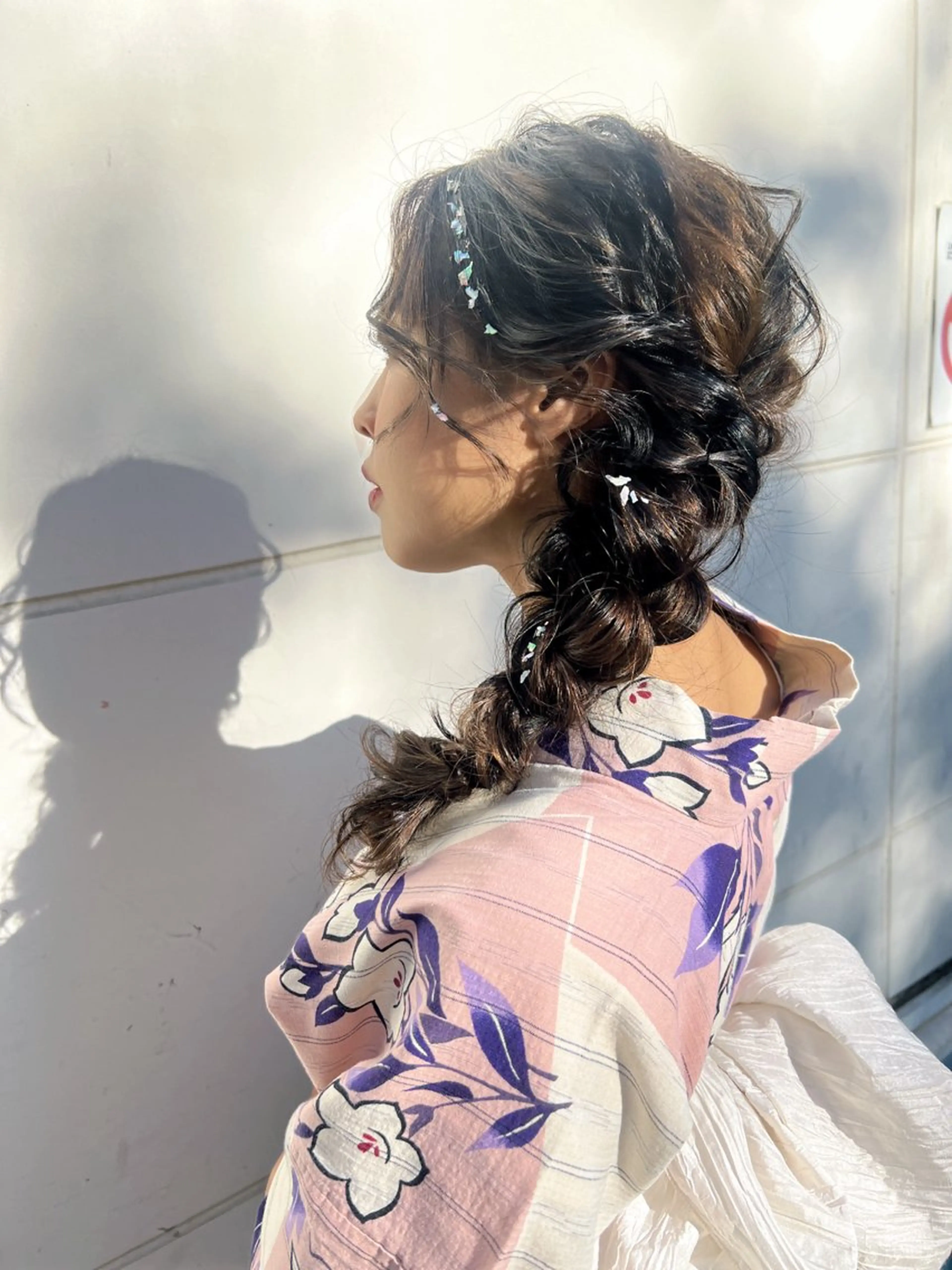 ヘアアレンジ 浴衣 大人可愛いヘアメイク 💋🧚‍♀️しずかのヘアスタイル