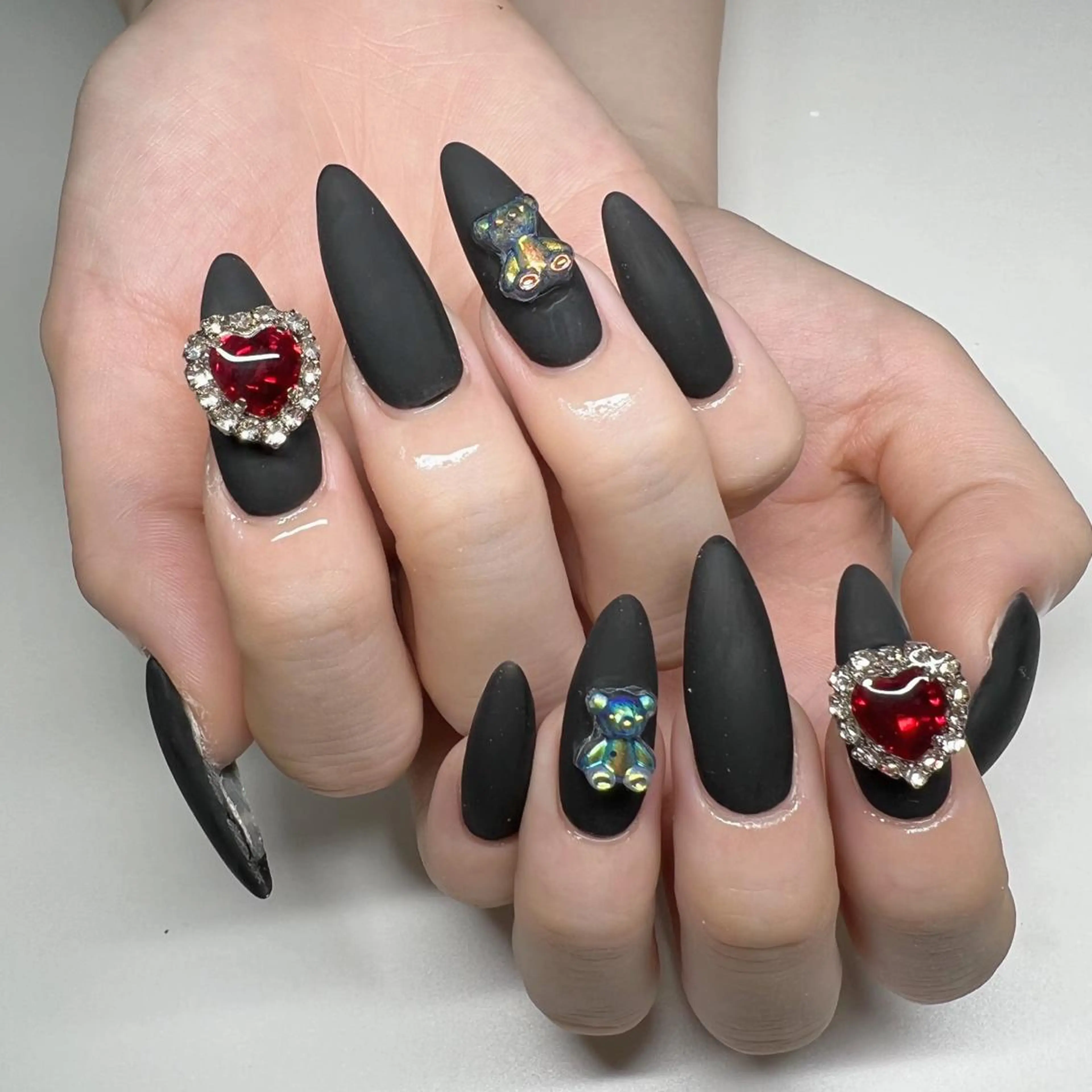 ネイル マットネイル ハンドネイル 川端 京香のネイルデザイン