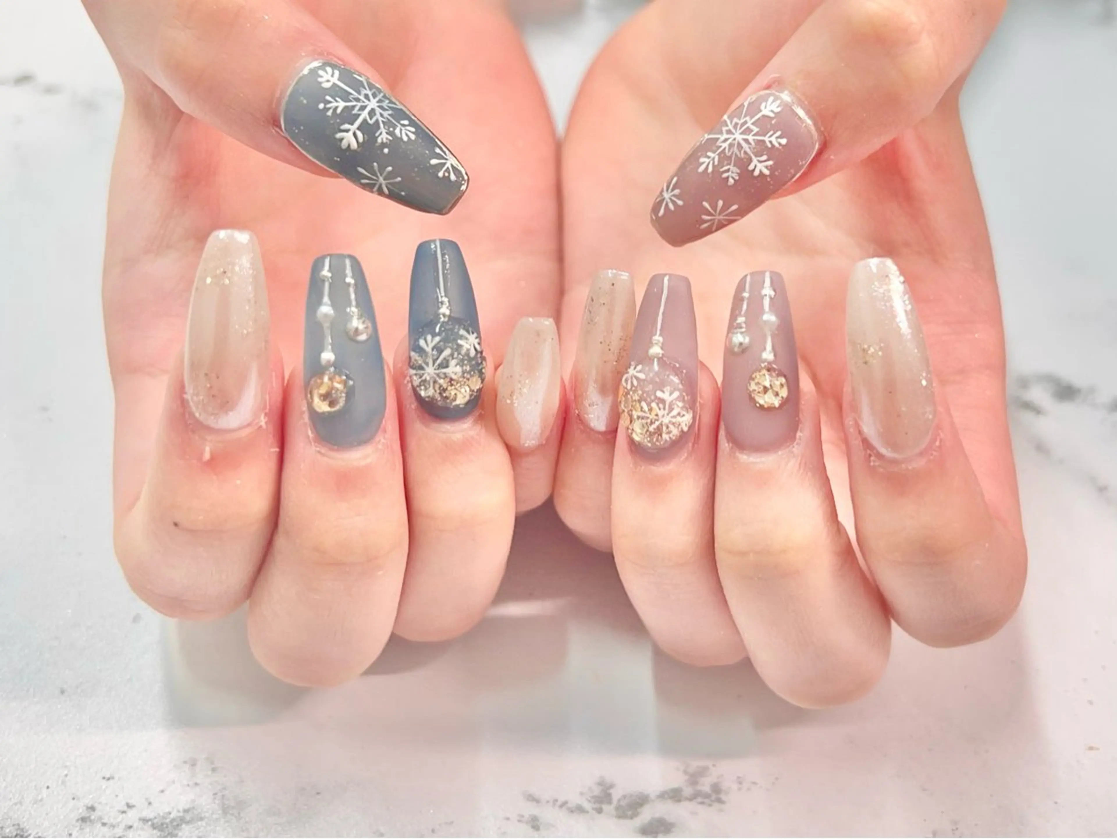 スカルプ10本◆オンジェル再現アートコース∗*ﾟの写真