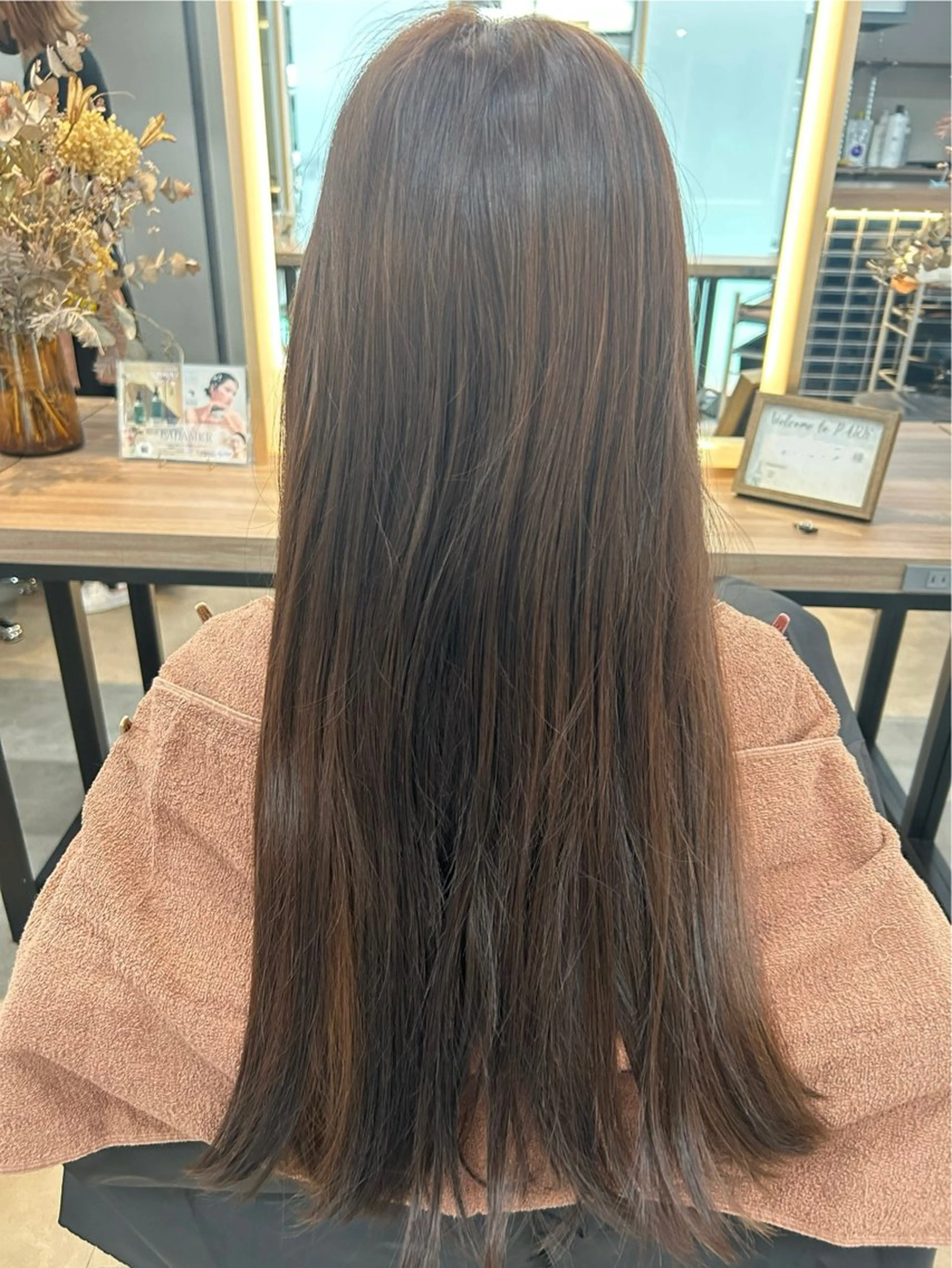 ロング カラー 赤みなしカラー🍐/ 艶髪✨/ririkaのヘアスタイル