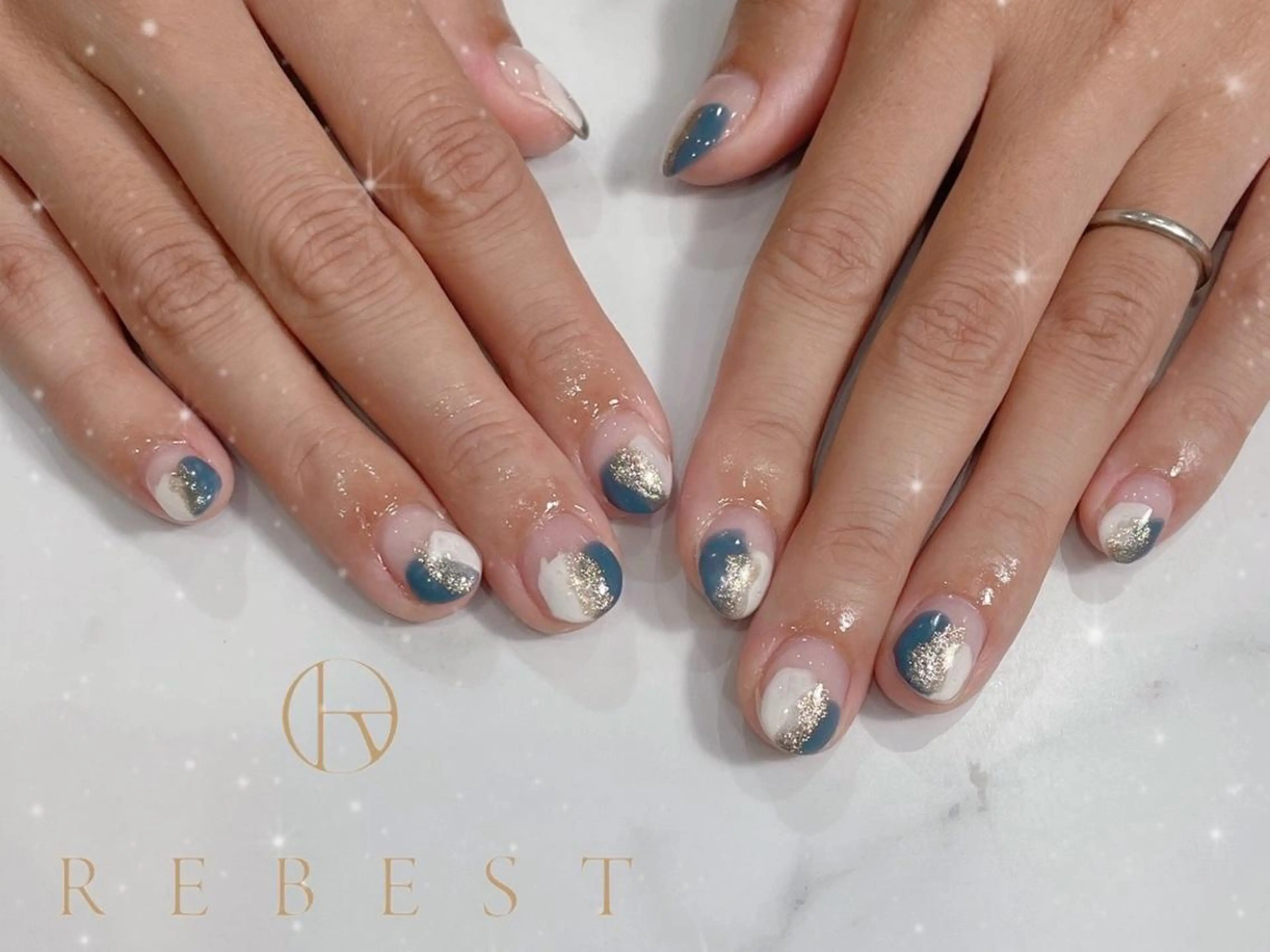 ネイル 南森町rebest 💅nailのネイルデザイン