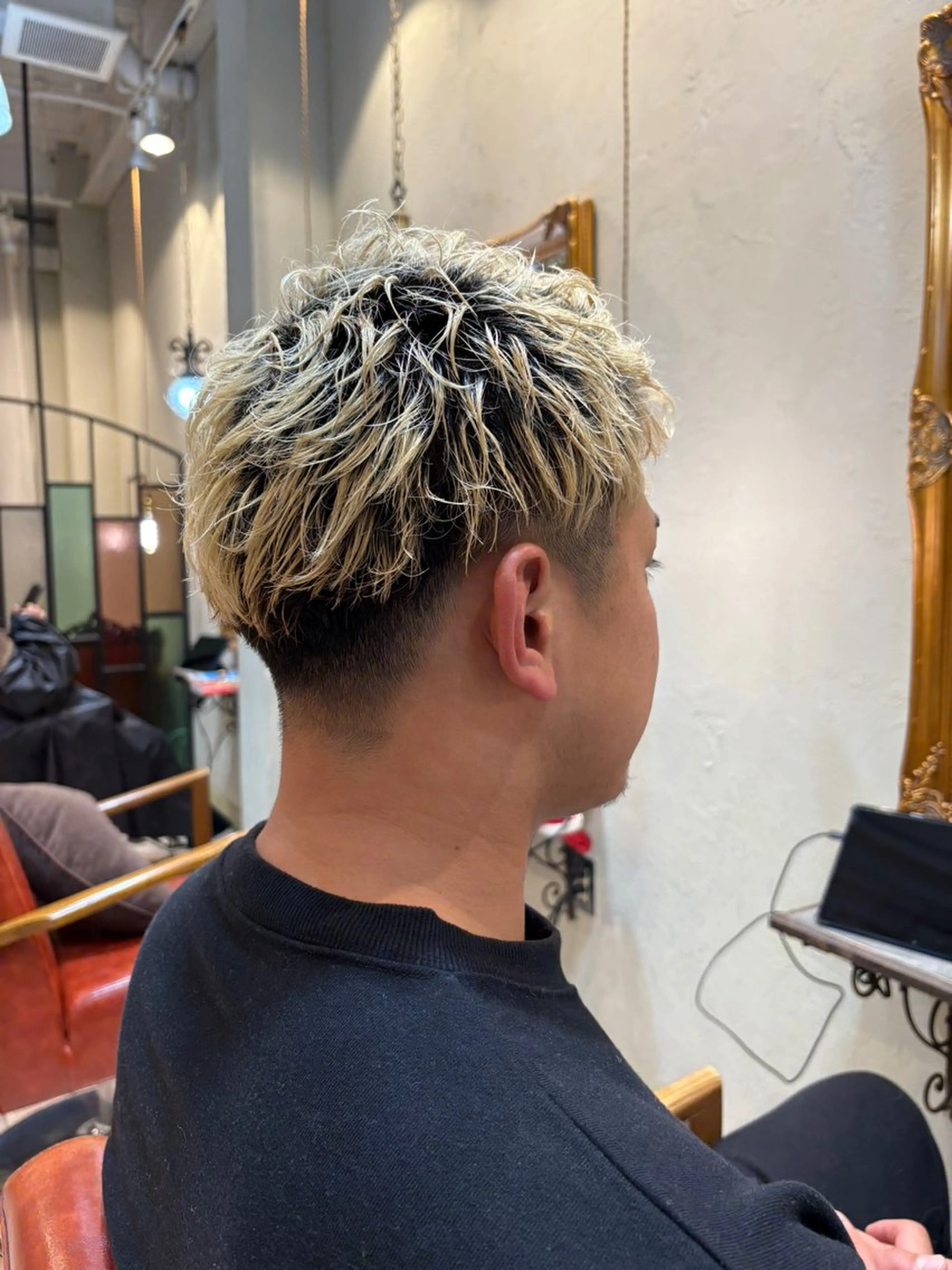 メンズ Die Hare所属・梅村 直也のヘアスタイル