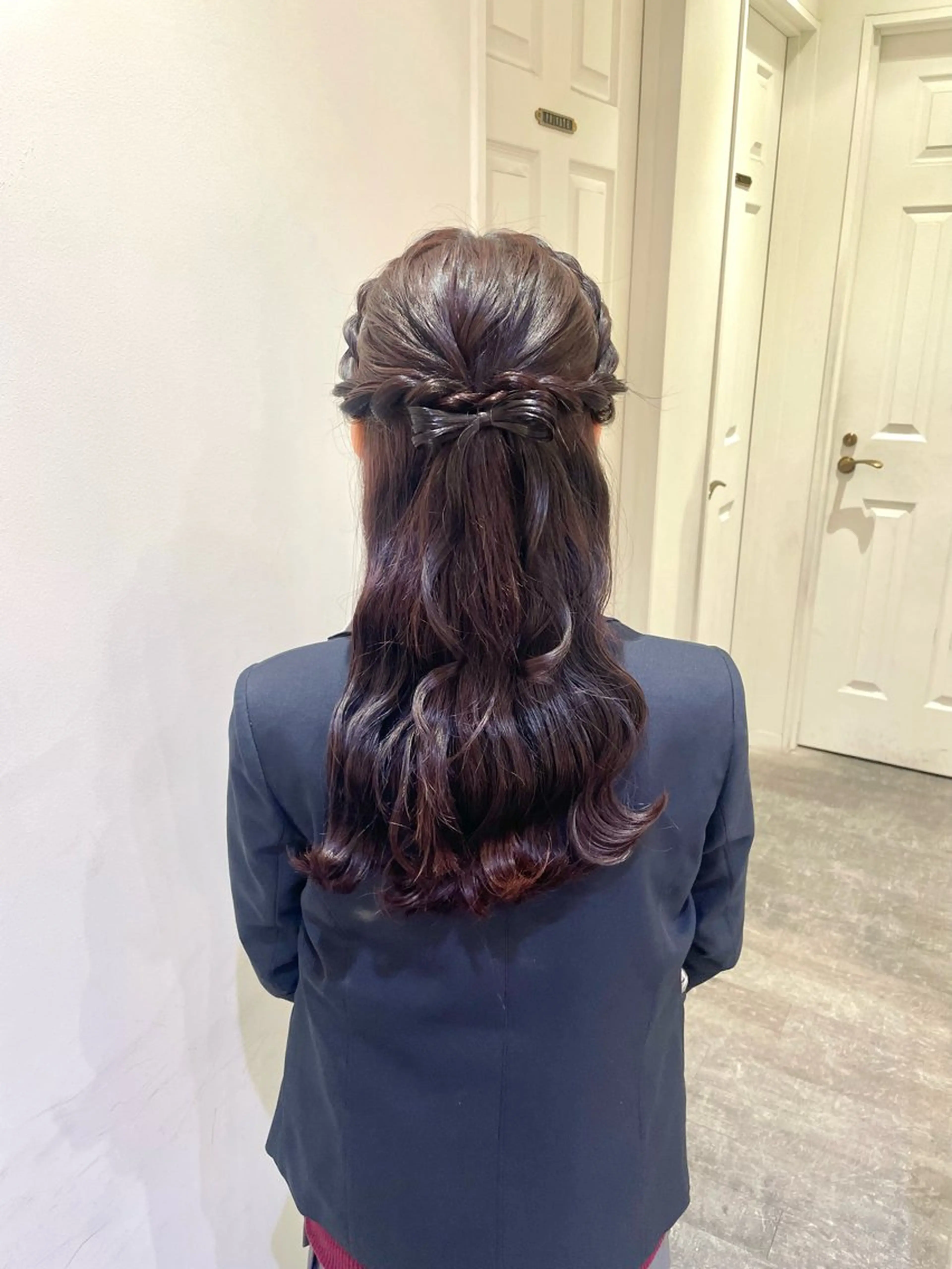 ヘアアレンジ ハイトーンカラー/ 長さだし🐇きょうかのヘアスタイル