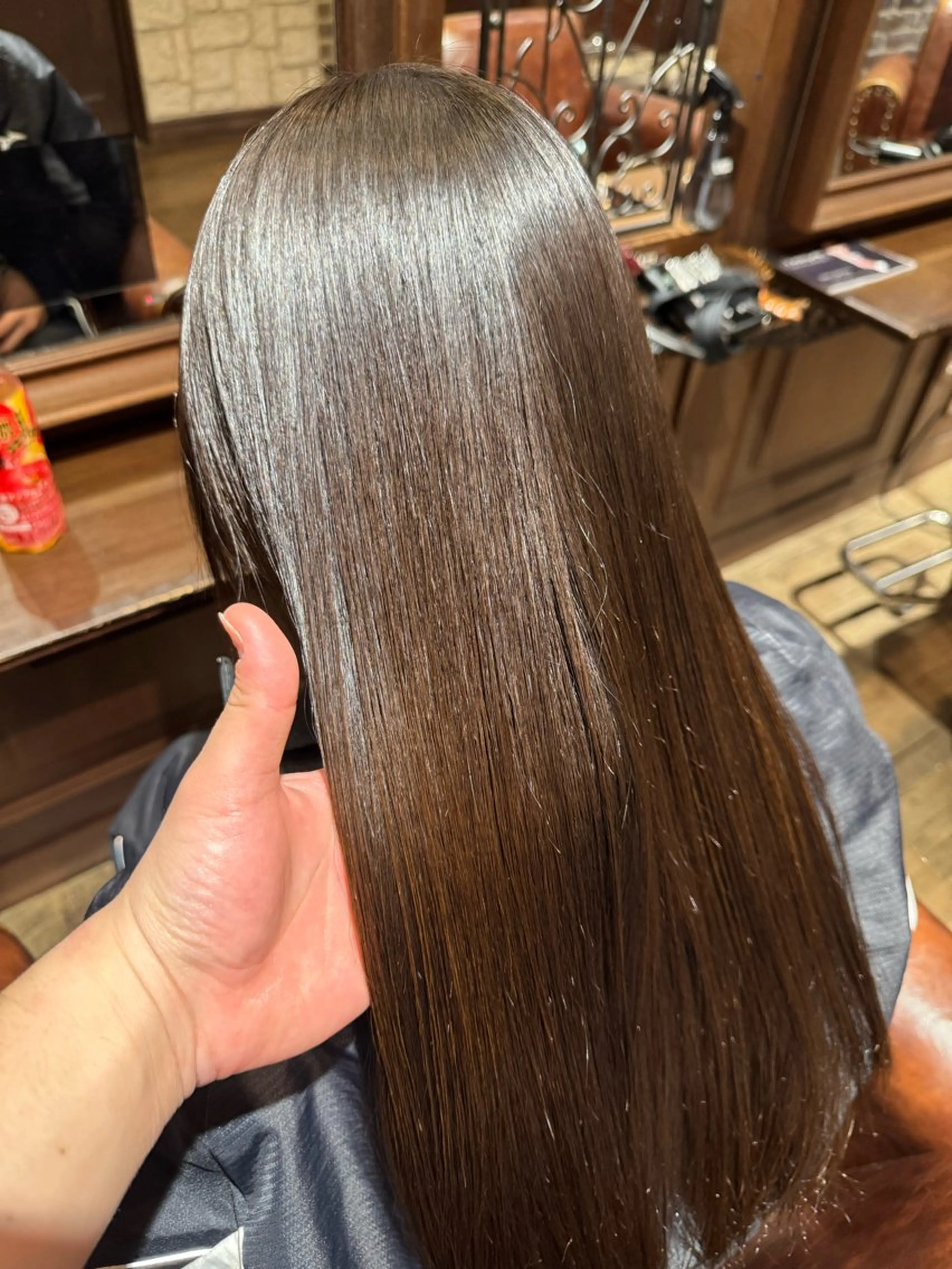 ロング 縮毛矯正 オノ ソウイチロウ/ ブリーチ/パーマのヘアスタイル