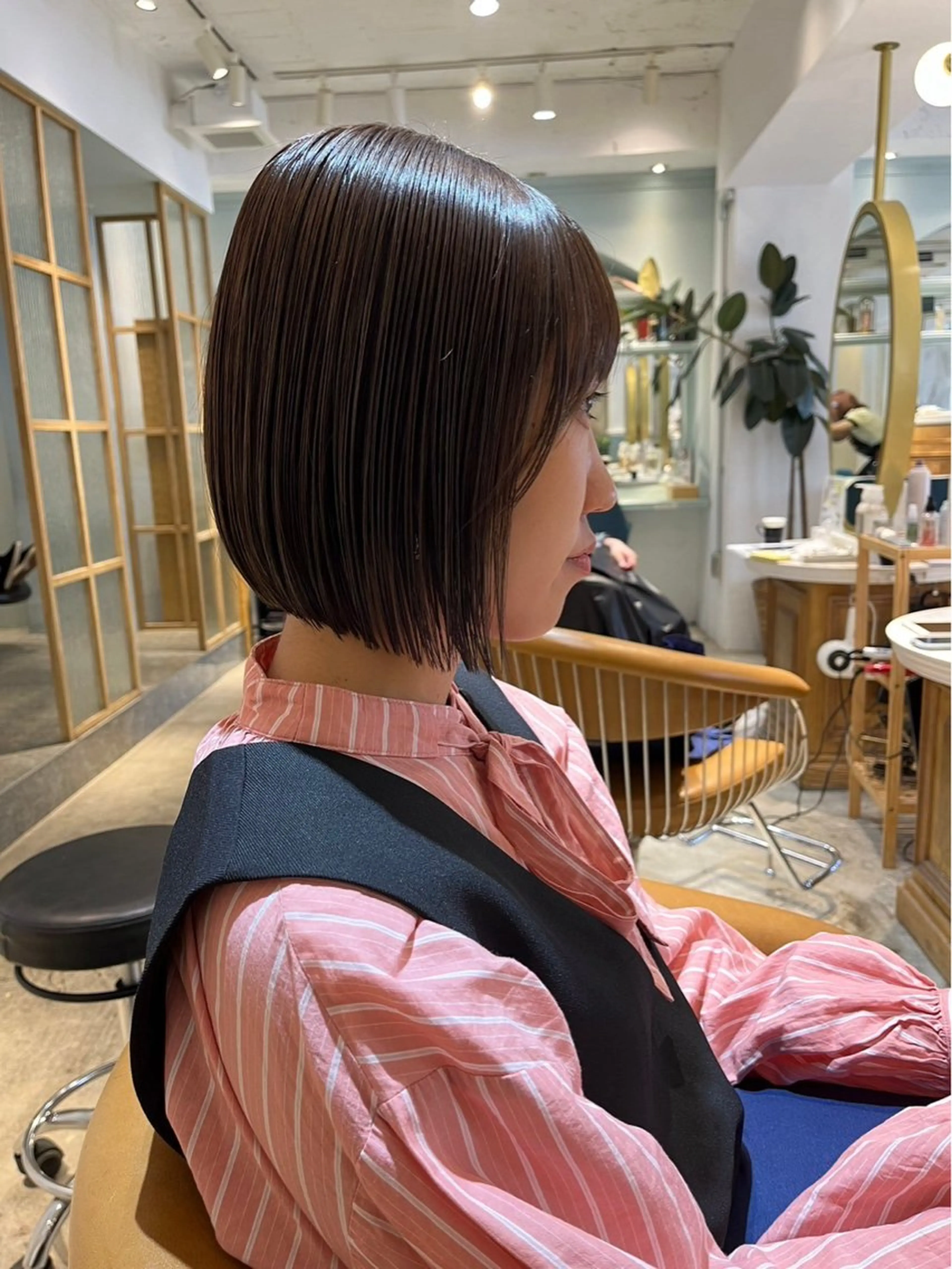 ミディアム Lond labのヘアスタイル