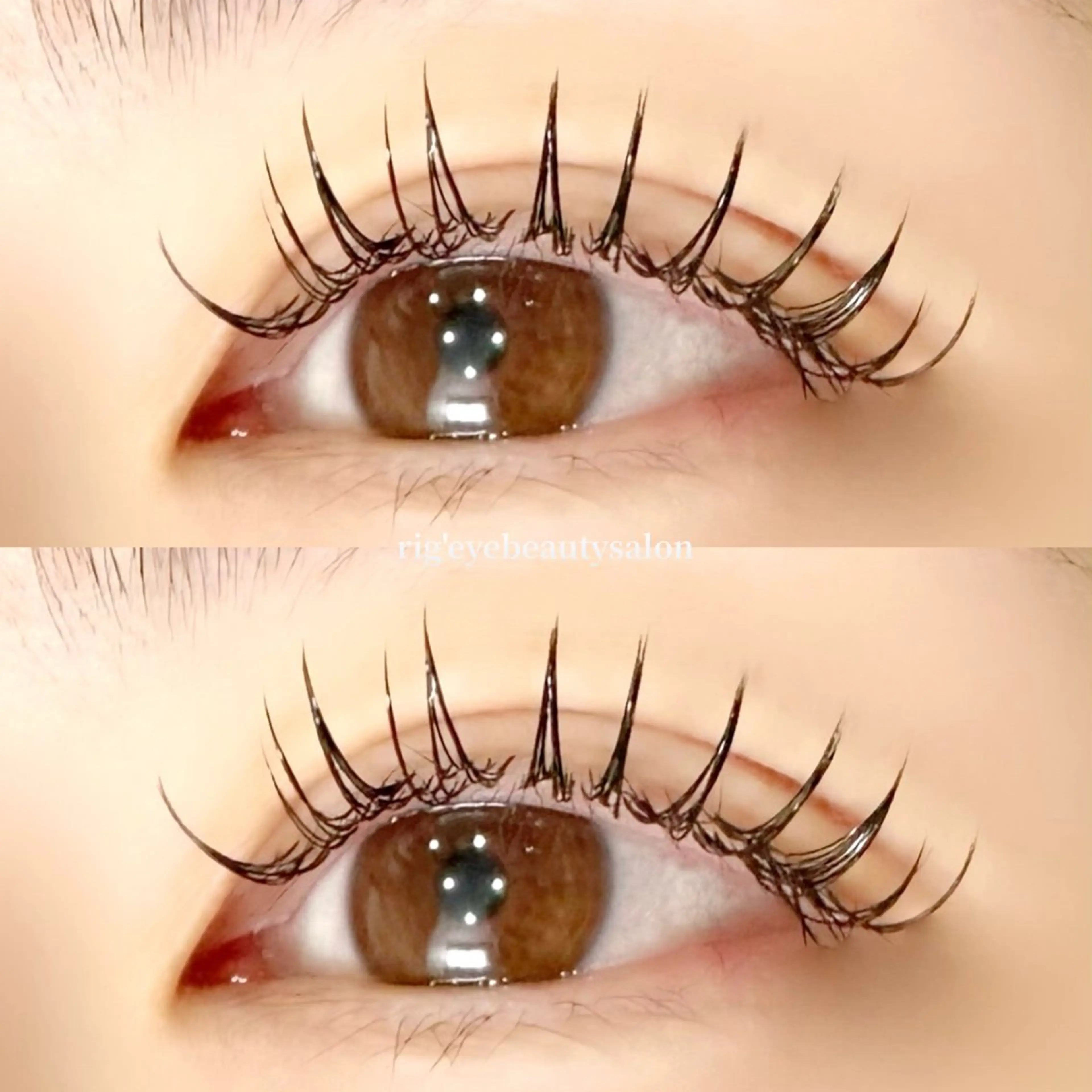 マツエク・マツパ 付け放題 フラットラッシュ rig' eye beauty salon所属・rig' eyeのマツエク・マツパデザイン