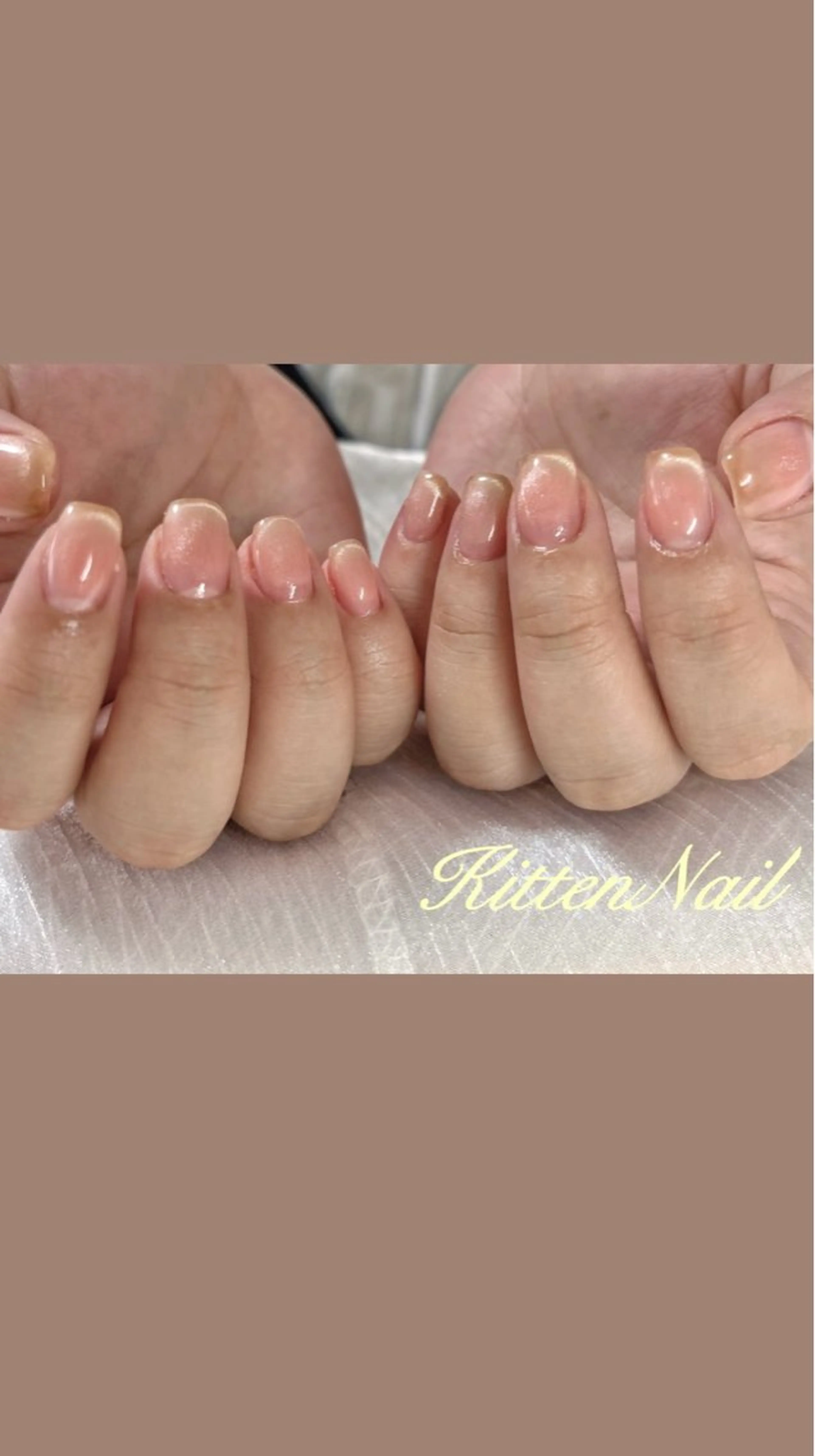 ネイル ハンドネイル コネコネイルサロン モデル用のネイルデザイン