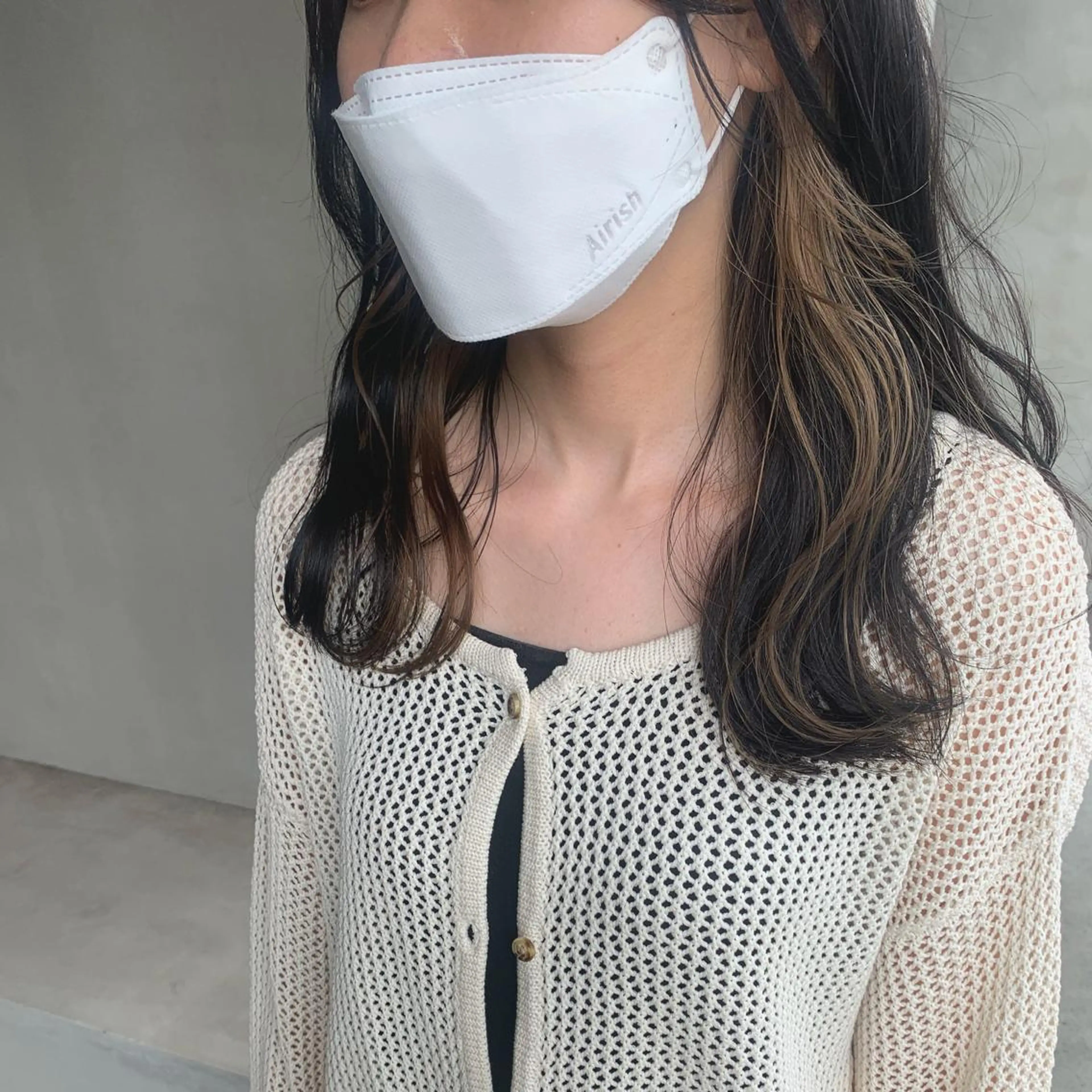 ミディアム カラー ヘアカラー ブリーチ/アレンジ 天満/chihiroのヘアスタイル