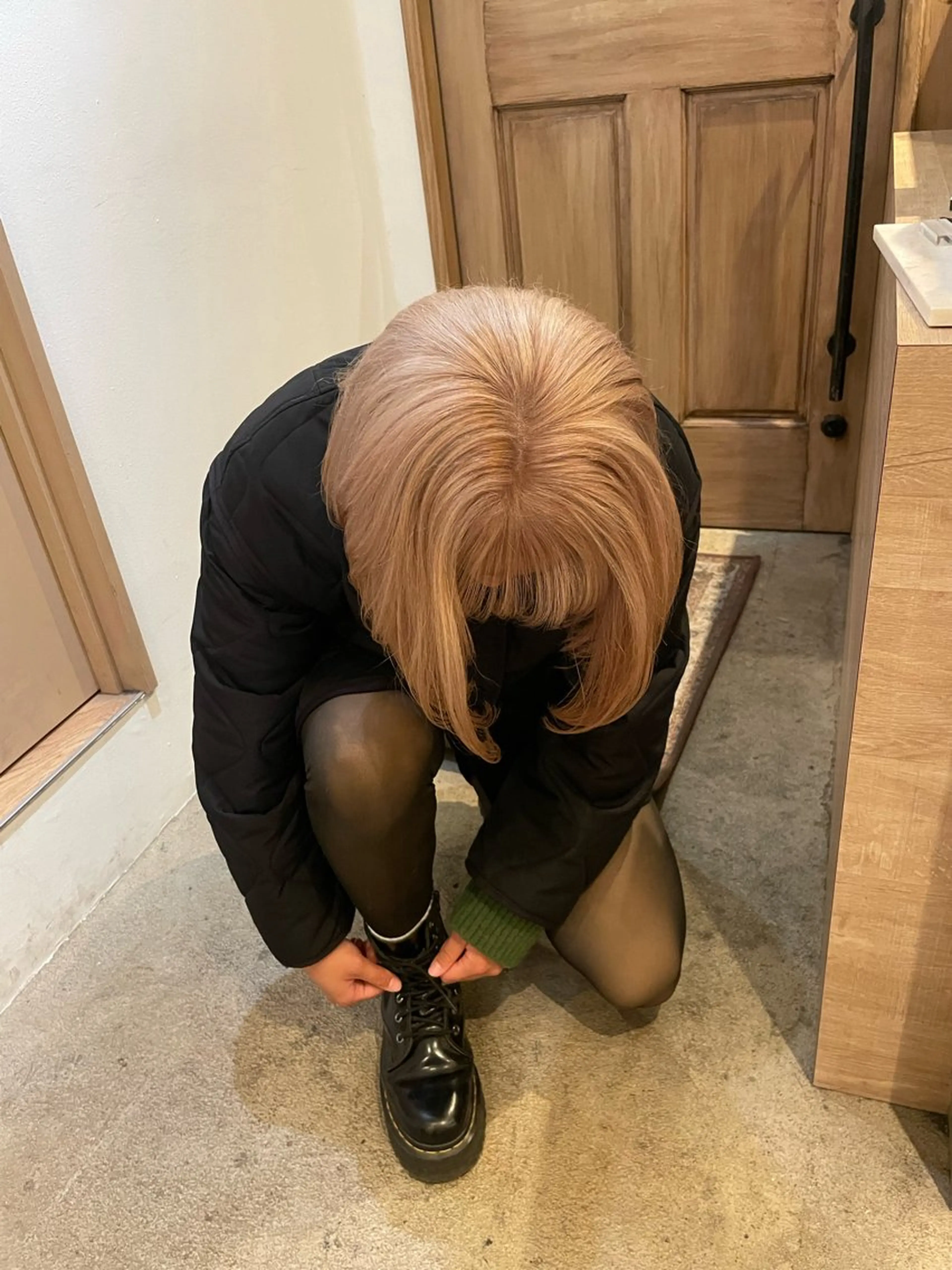 ミディアム カラー ヘアカラー 梅田/ハイトーン /yuriのヘアスタイル