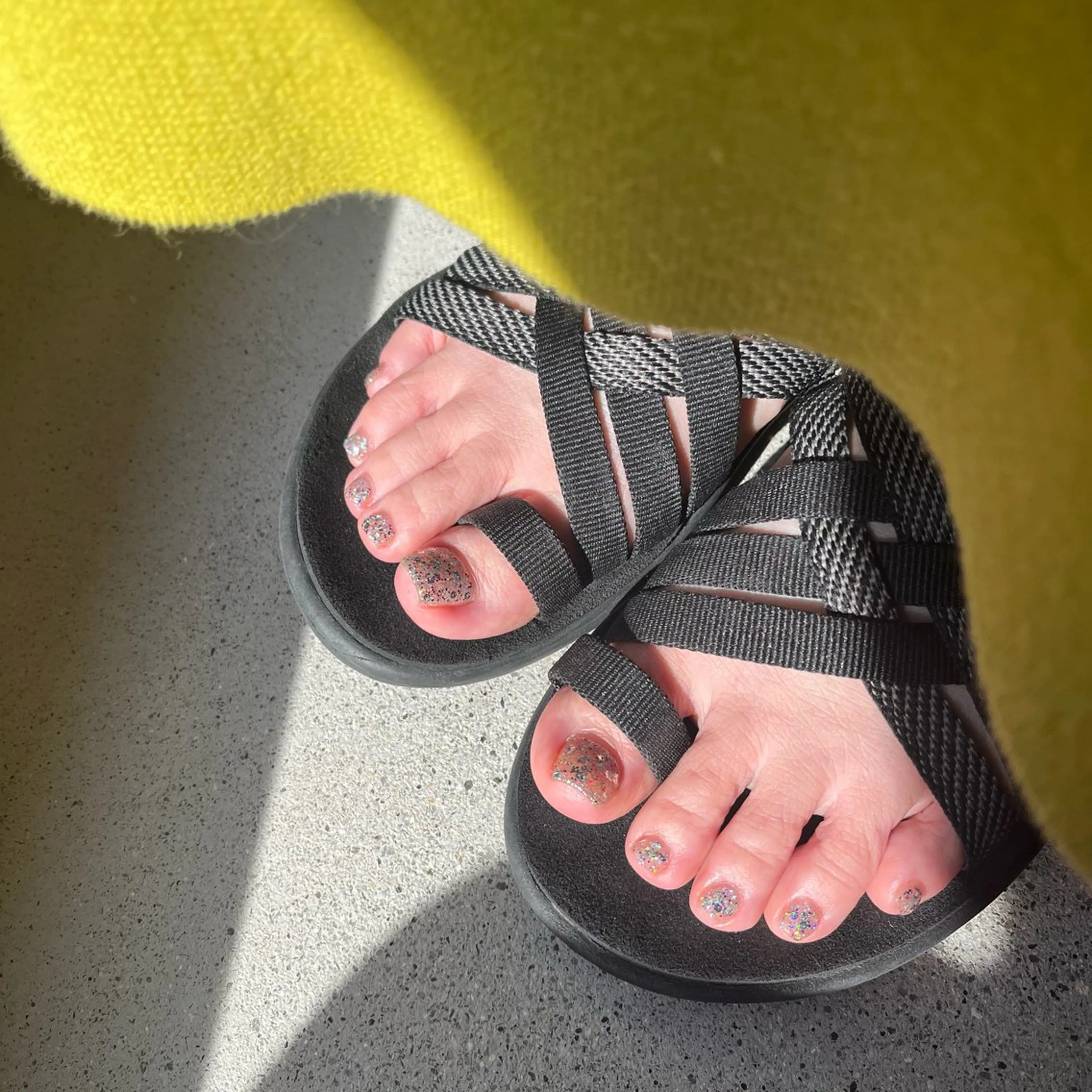 ネイル ワンカラーネイル フットネイル K Aのネイルデザイン