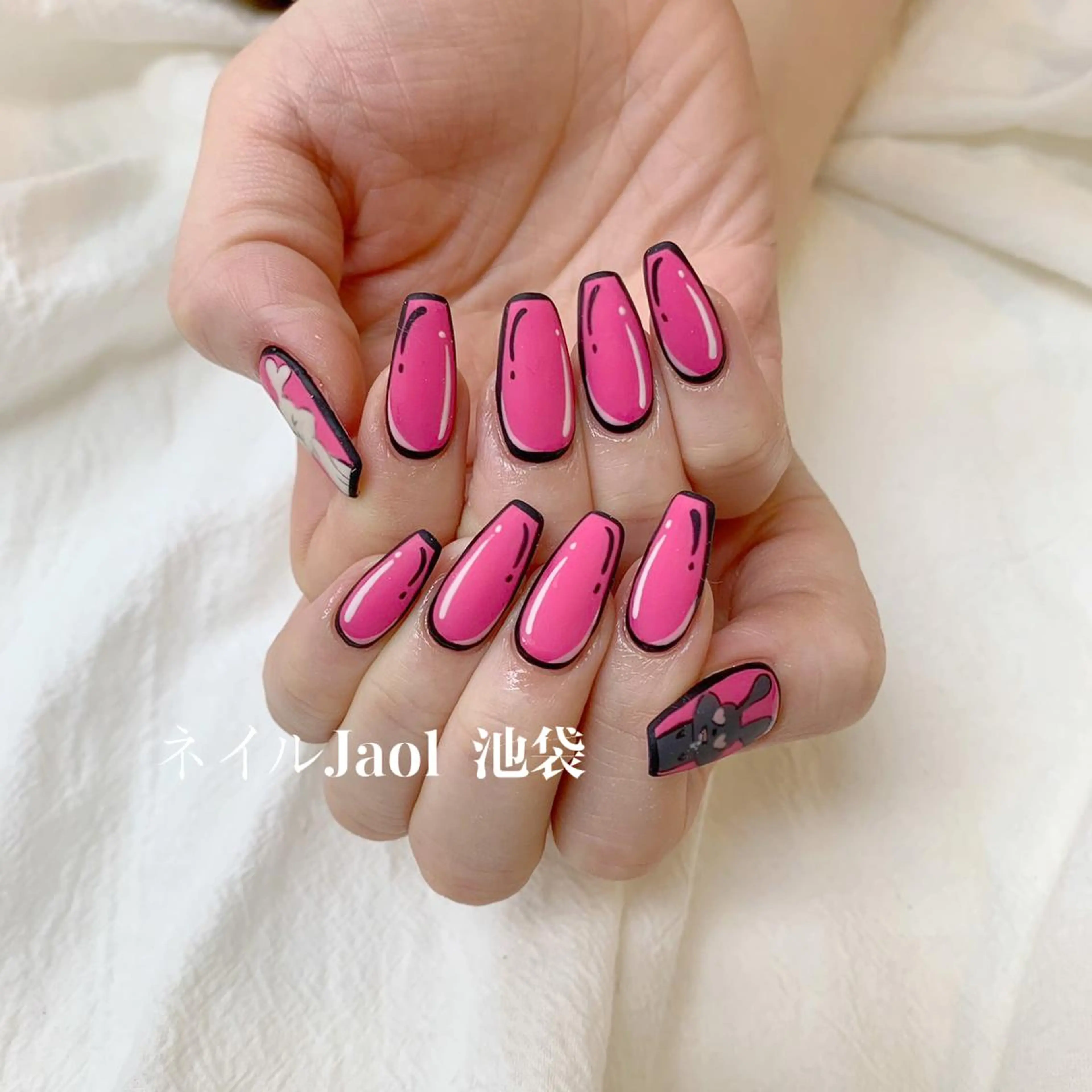 セミロング nail jaol池袋店所属・ネイルJaol 池袋のネイルデザイン