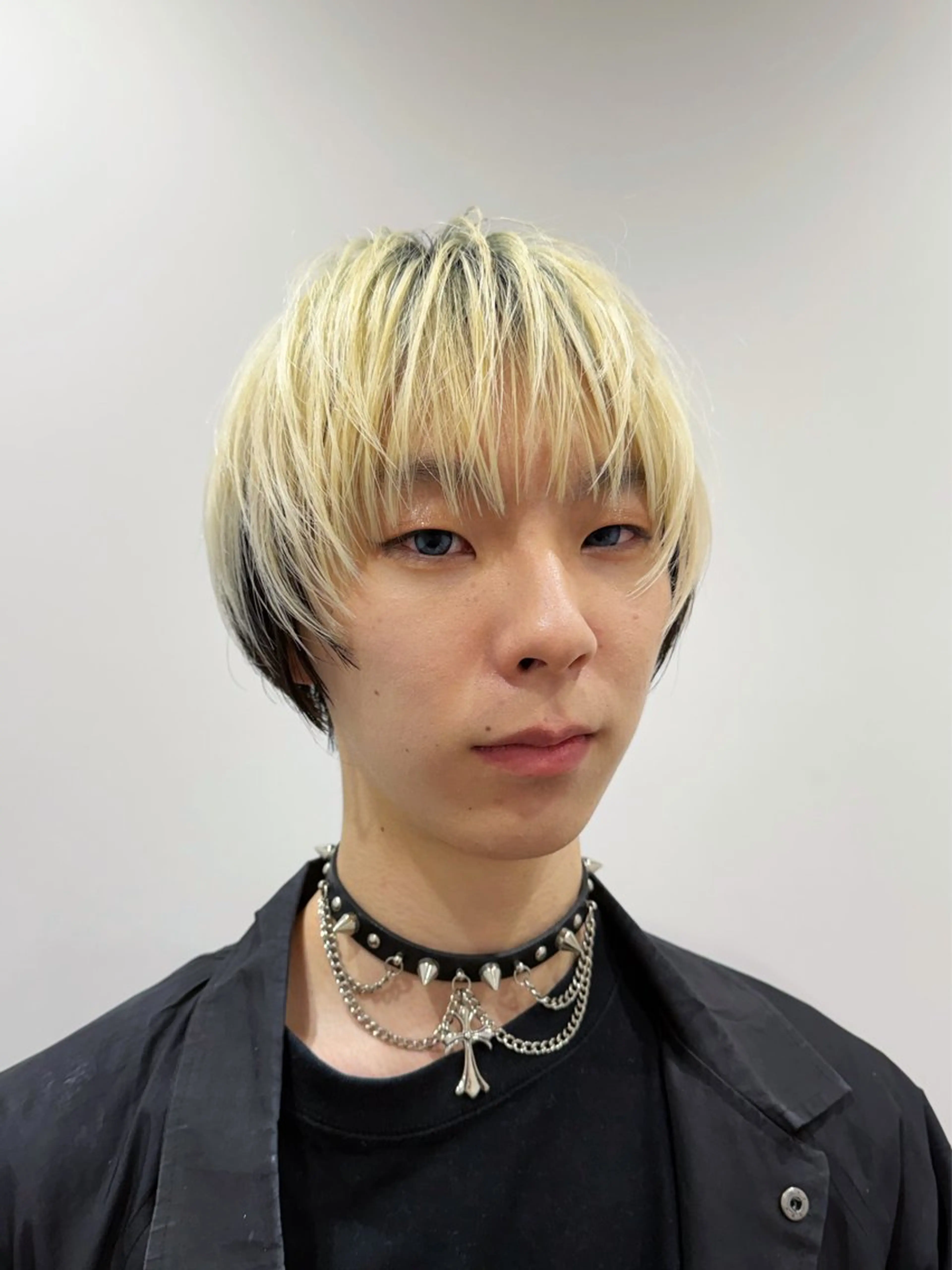 ミディアム メンズ メンズウルフカット ウルフカット カット トリートメント メンズパーマ/ メンズカット/平木のヘアスタイル