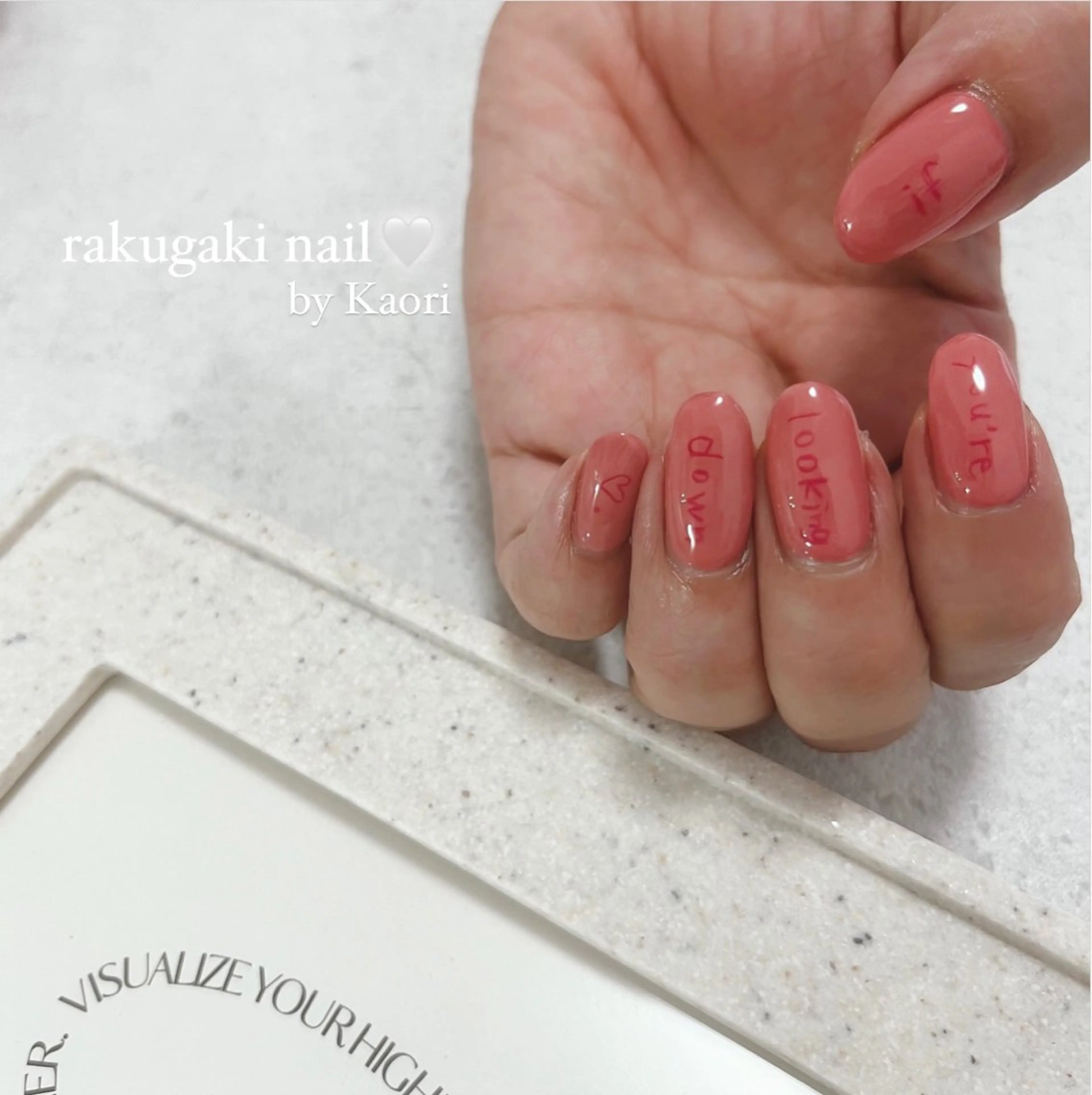 ネイル オーロラネイル チークネイル フレンチネイル グラデーション キラキラネイル ハンドネイル _Defi_ by Kaoriのネイルデザイン