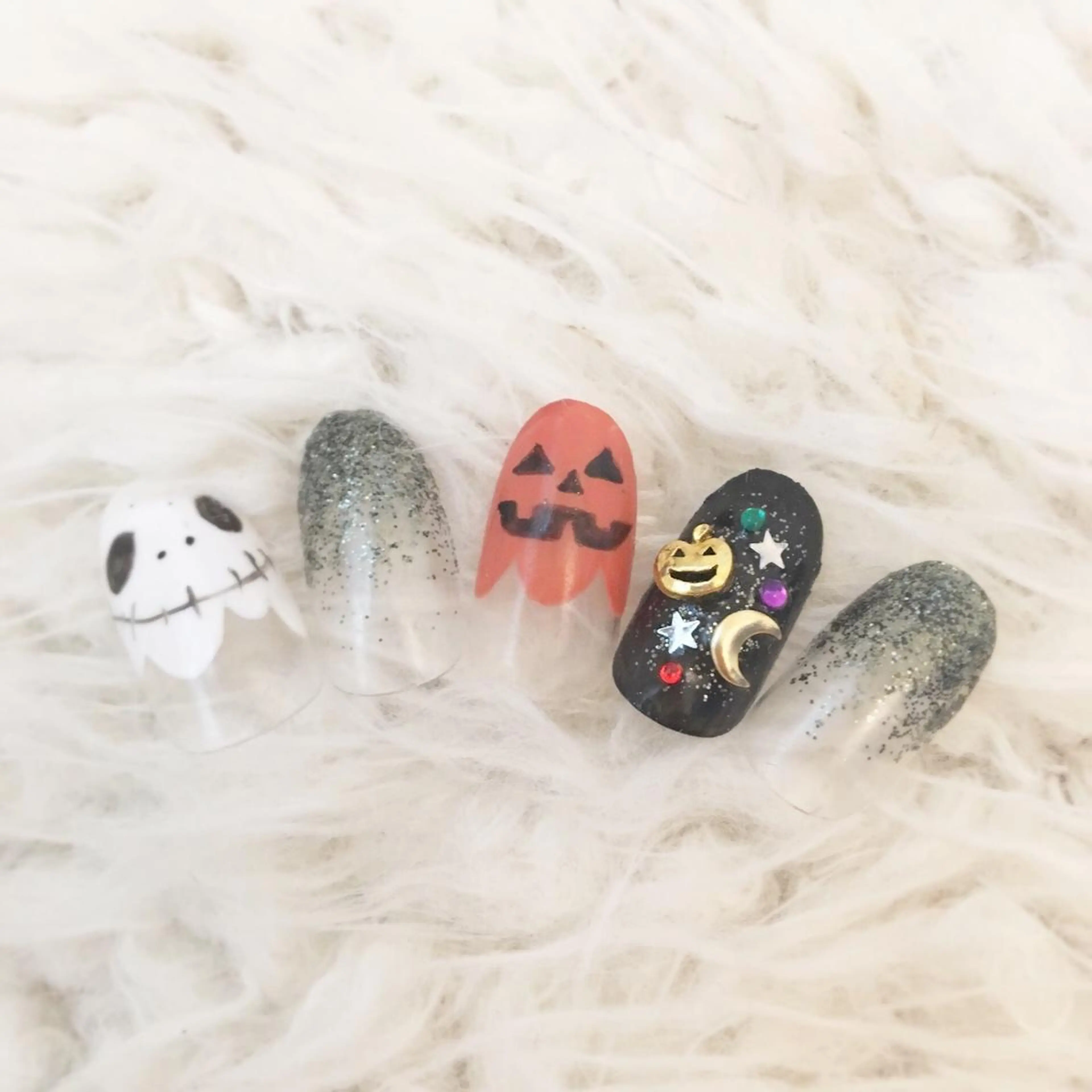 ネイル ハロウィン 近藤 美春のネイルデザイン