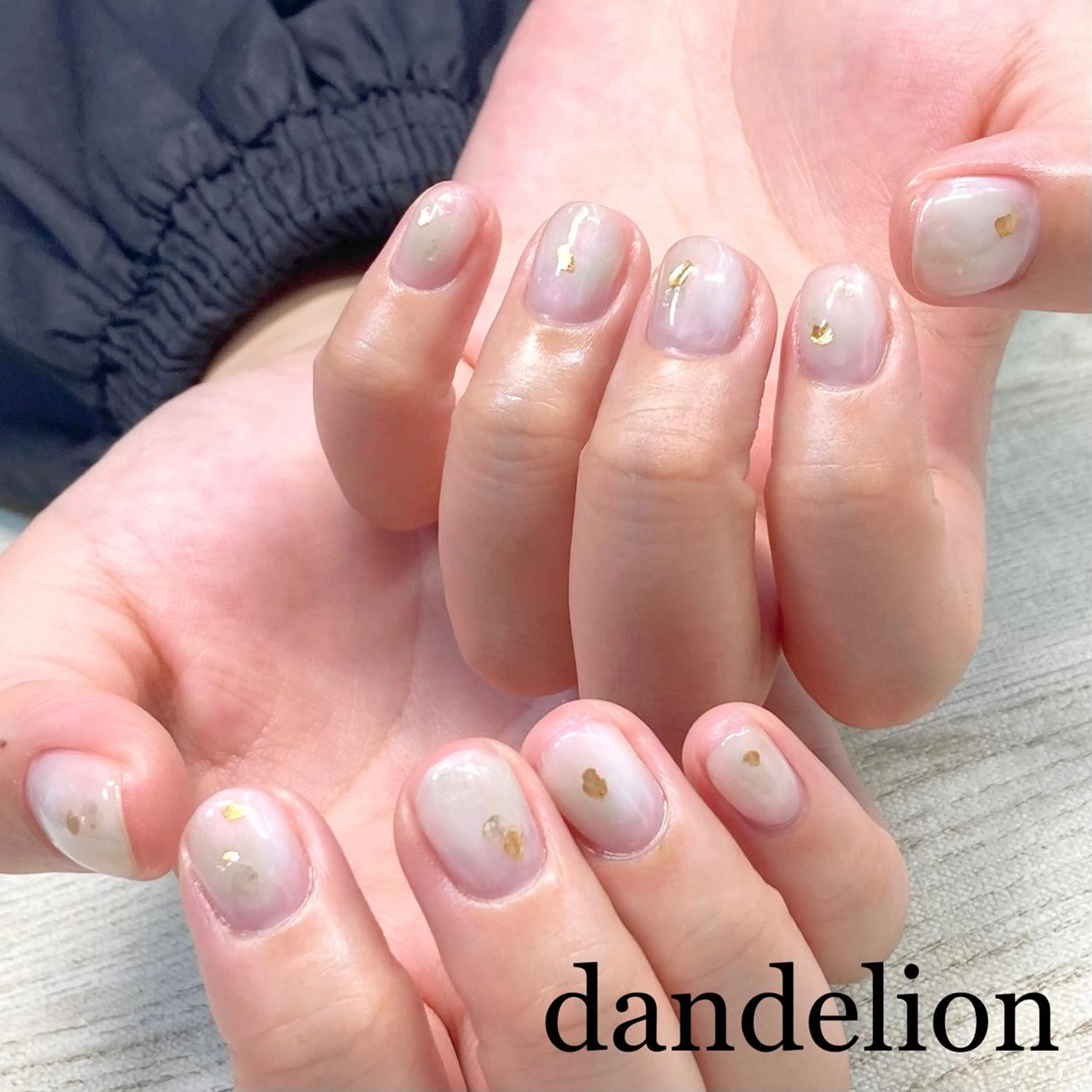 ネイル ハンドネイル ハンドケア dandelion ダンデライオンのネイルデザイン