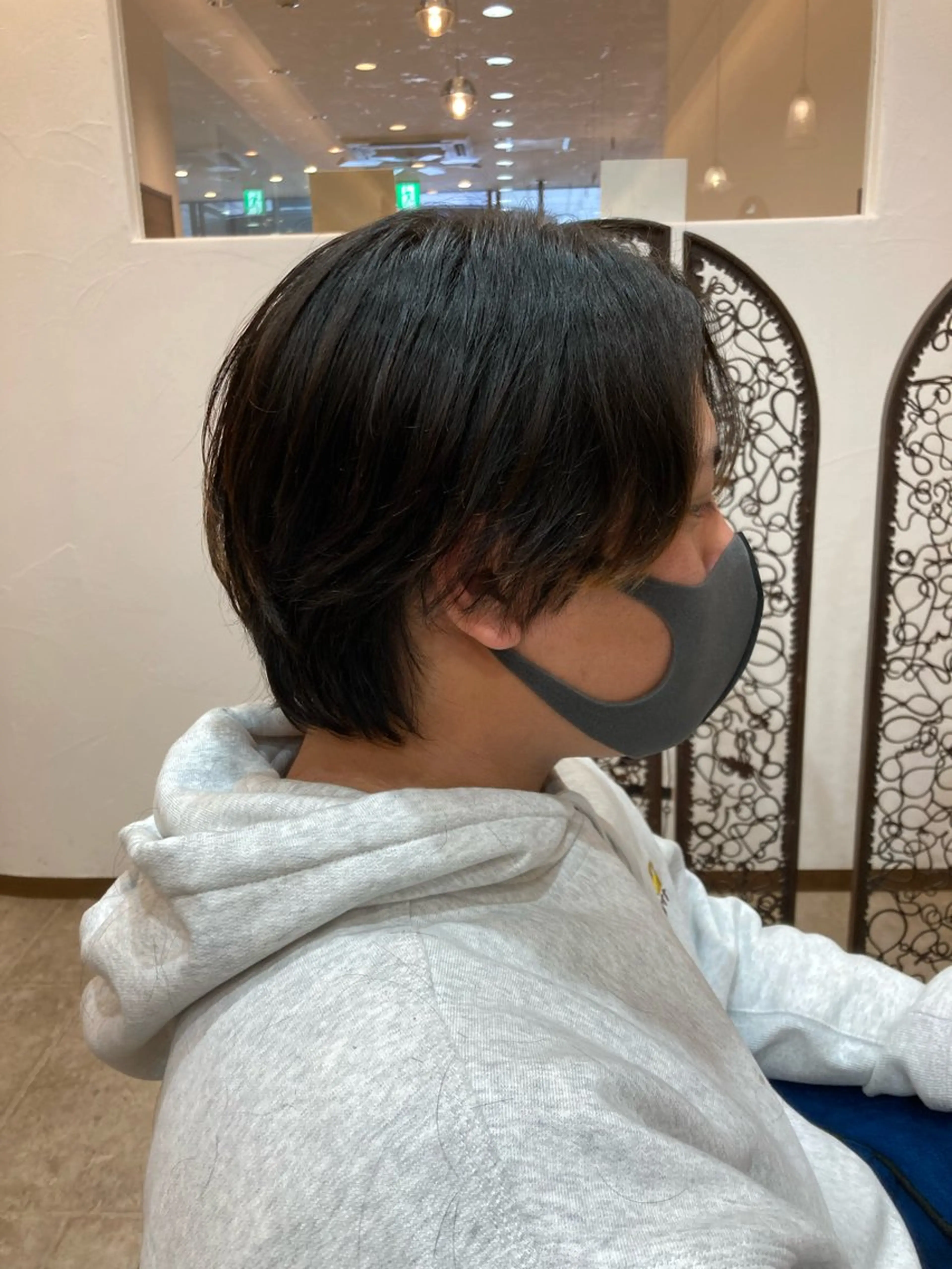 ミディアム メンズ カット特化型 美容師/栗本のヘアスタイル