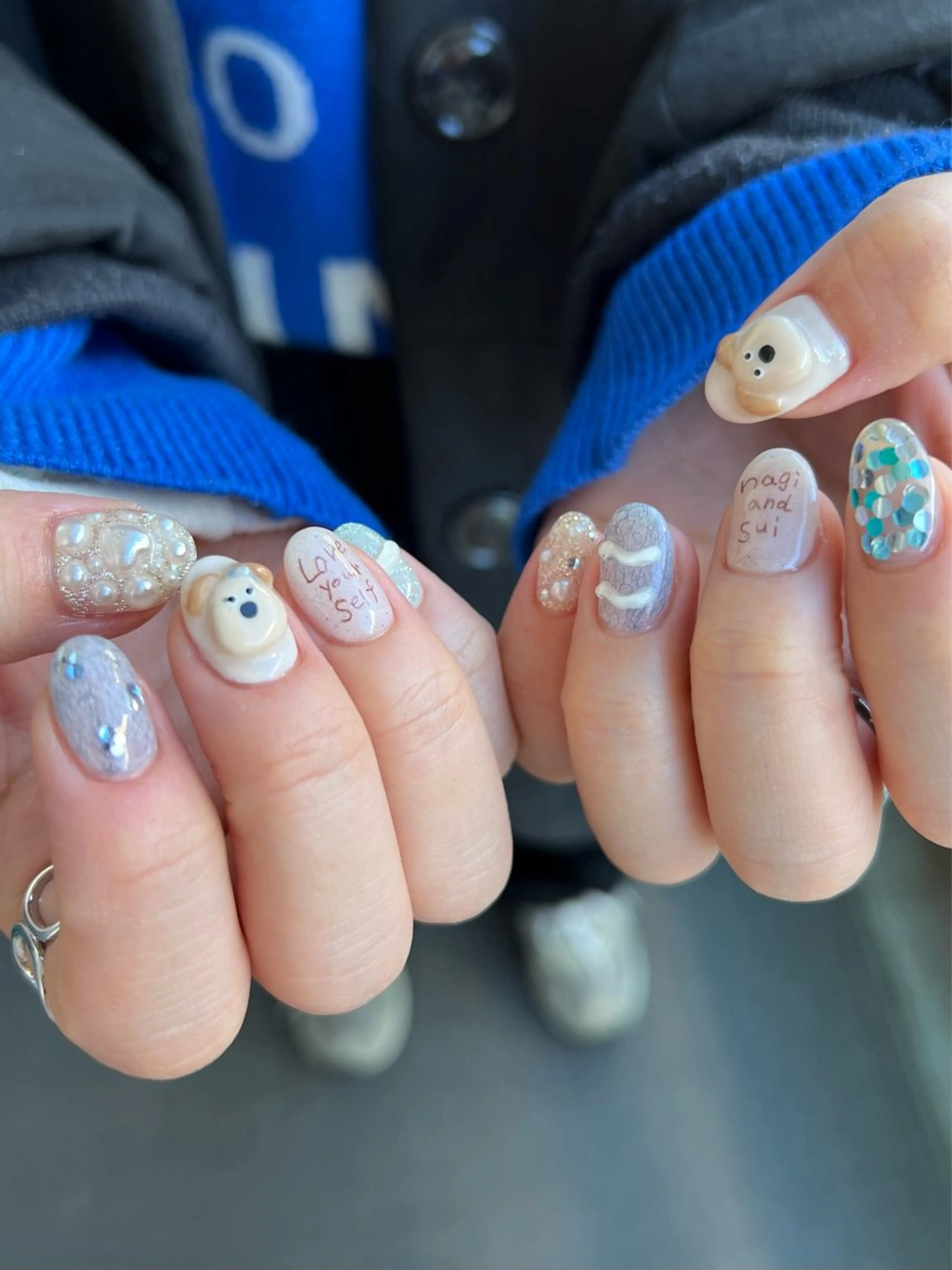 ネイル 持ち込み kuga amiのネイルデザイン