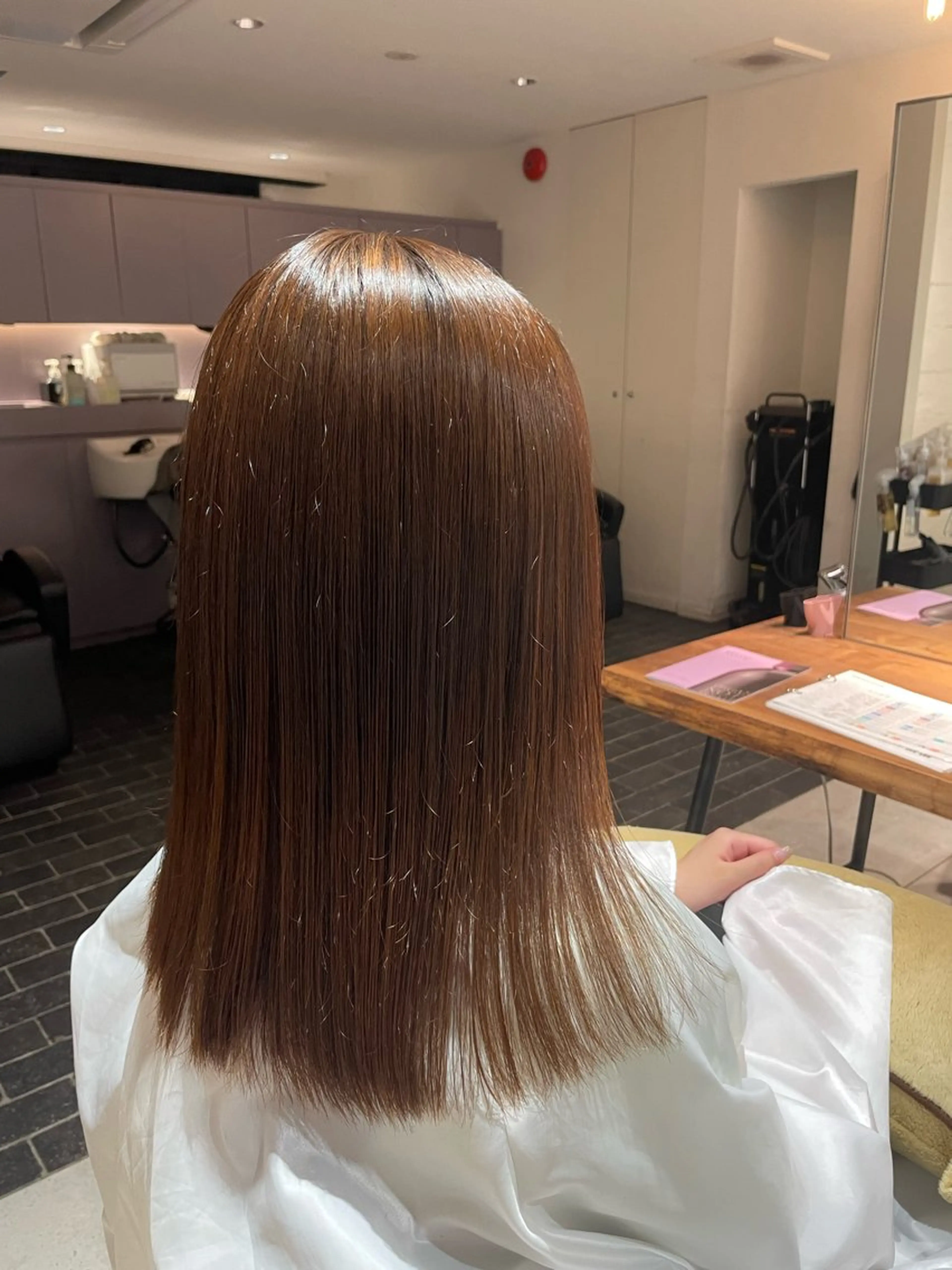 セミロング トリートメント sweet room藤沢所属・髪質改善✨高級カラー 野井琢生のヘアスタイル