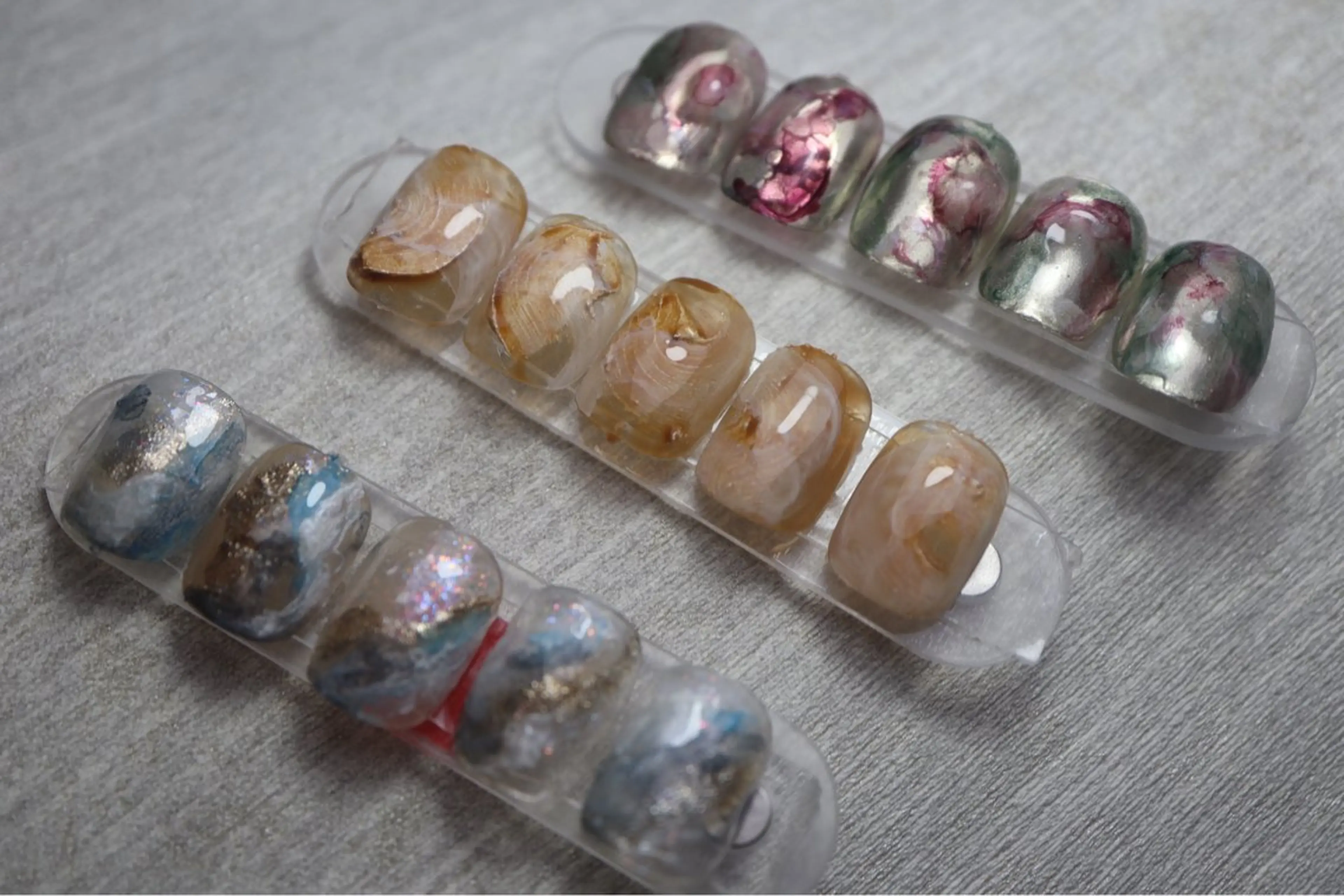 ネイル ニュアンスネイル 春ネイル Ayumi nails川崎店のネイルデザイン