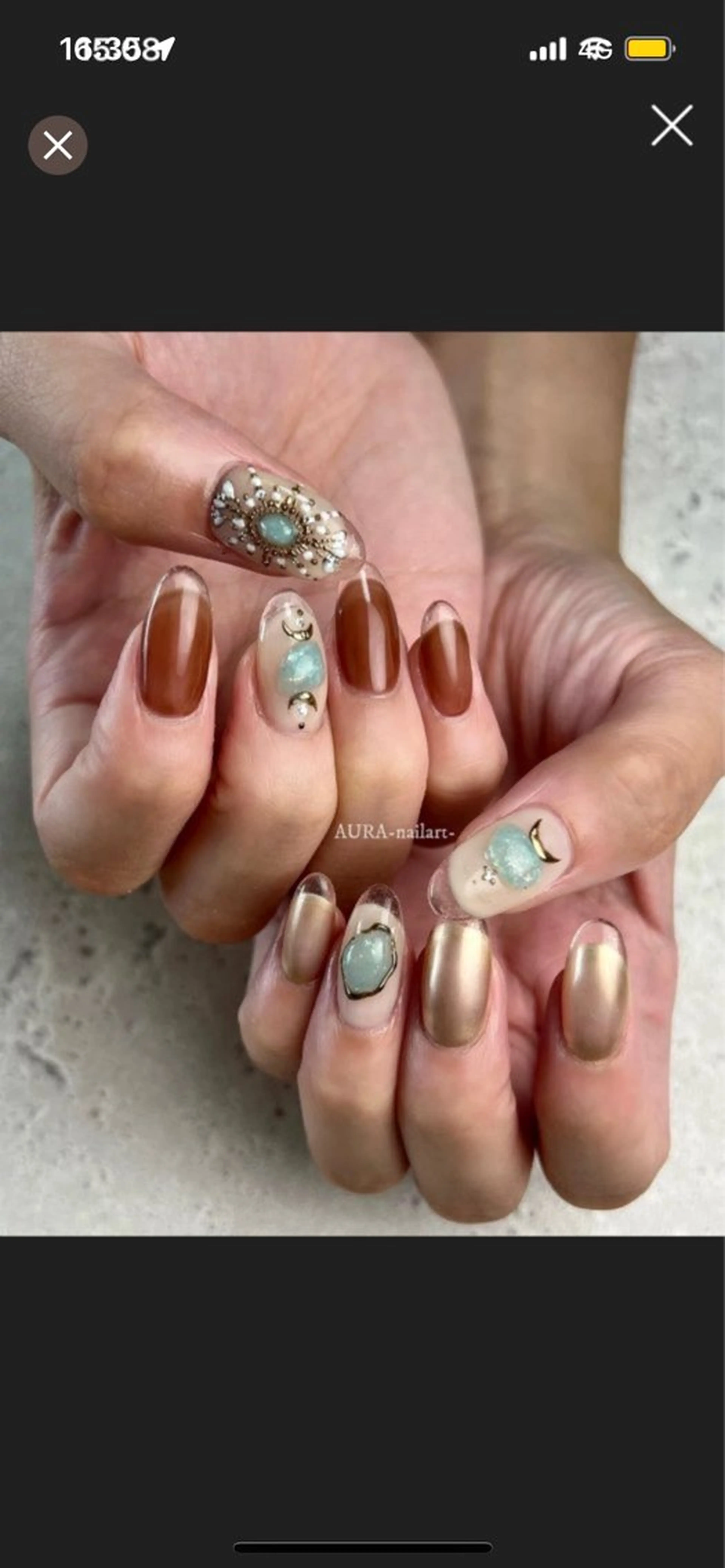 ネイル AURA nailartのネイルデザイン