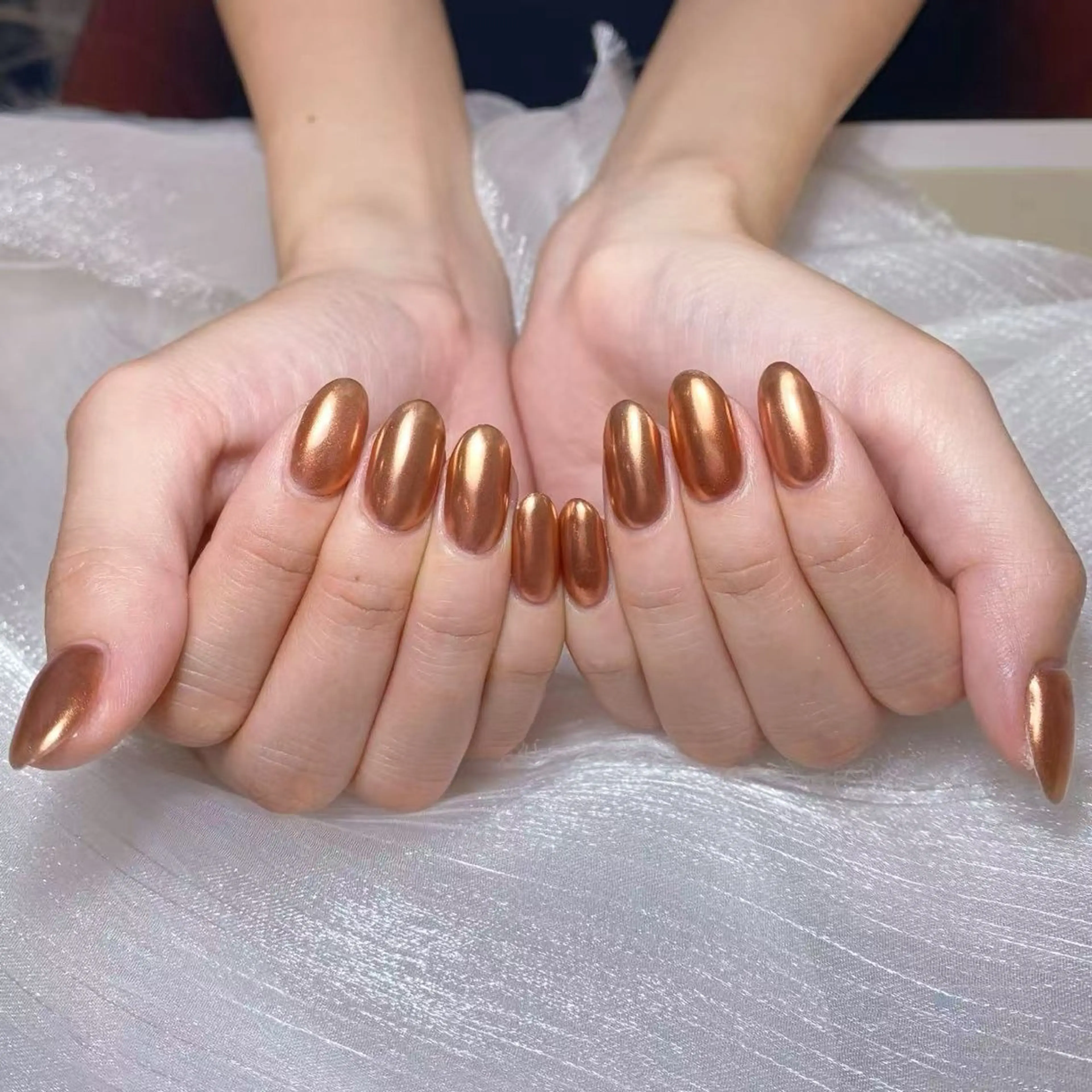 ネイル アートネイル オーロラネイル ガーリー キラキラネイル 韓国ネイル ハンドネイル ハンドケア DEMAIN- 🌸のネイルデザイン