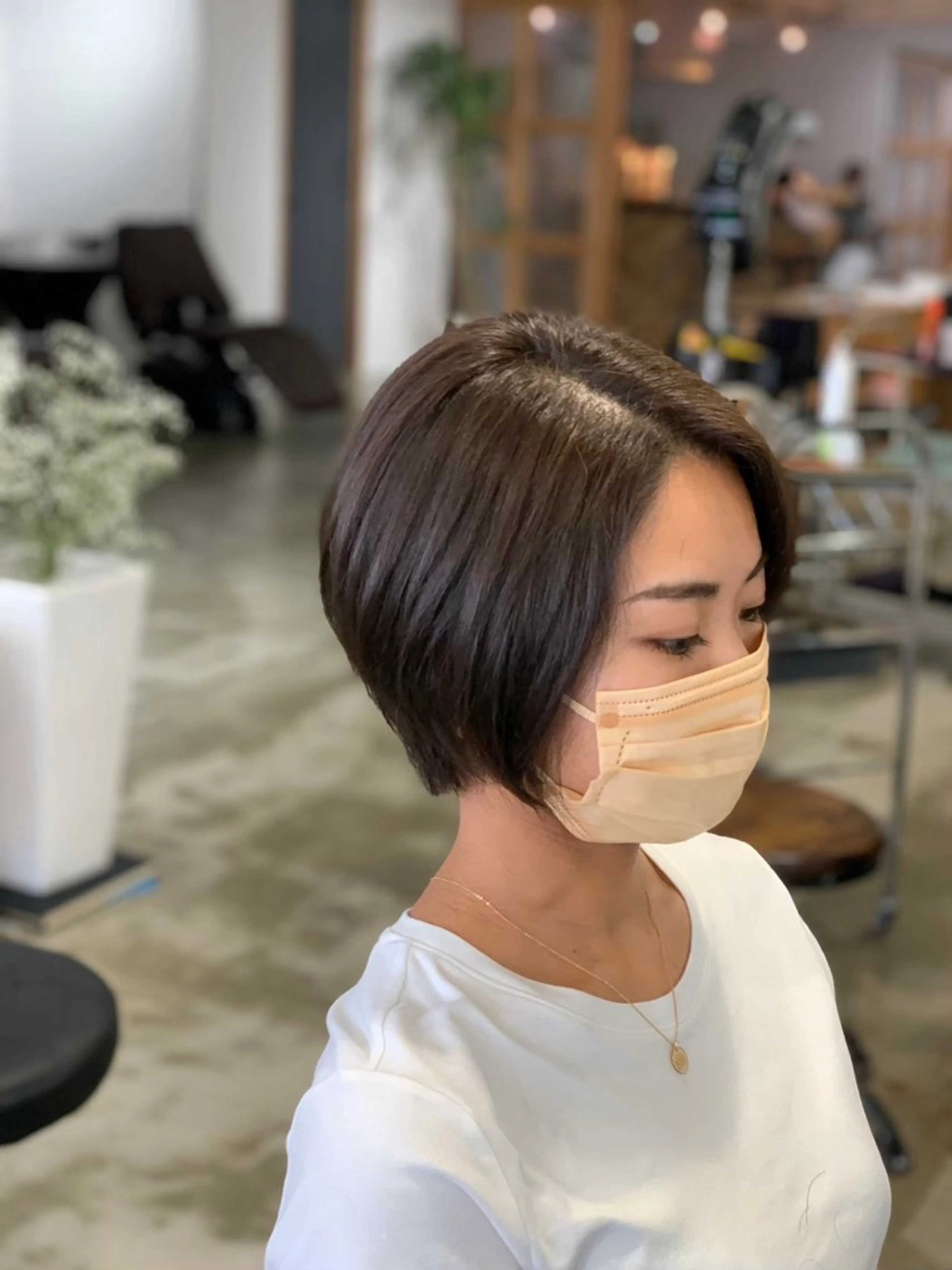 ショート カラー KOU×北谷× BY MY SIDEのヘアスタイル